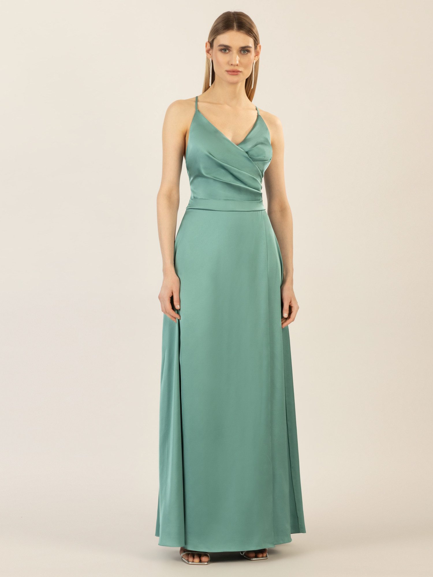 Apart Abendkleid mit Wickeleffekt günstig online kaufen