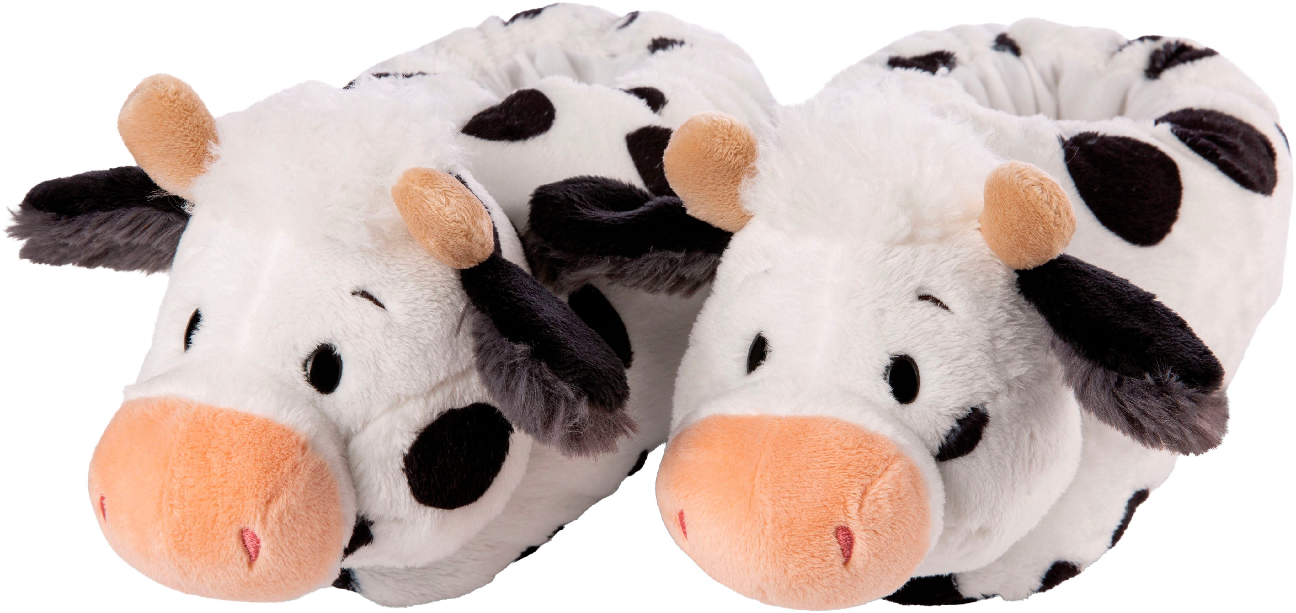 Nici Kuh Cowluna Plüsch Hausschuhe