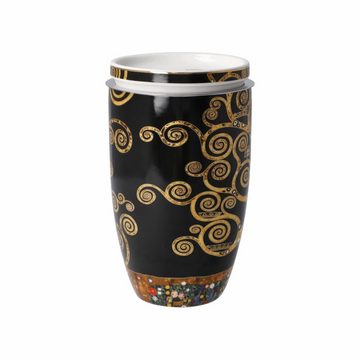 Goebel Tasse Teetasse Gustav Klimt - Der Lebensbaum, Fine Bone China, Metall
