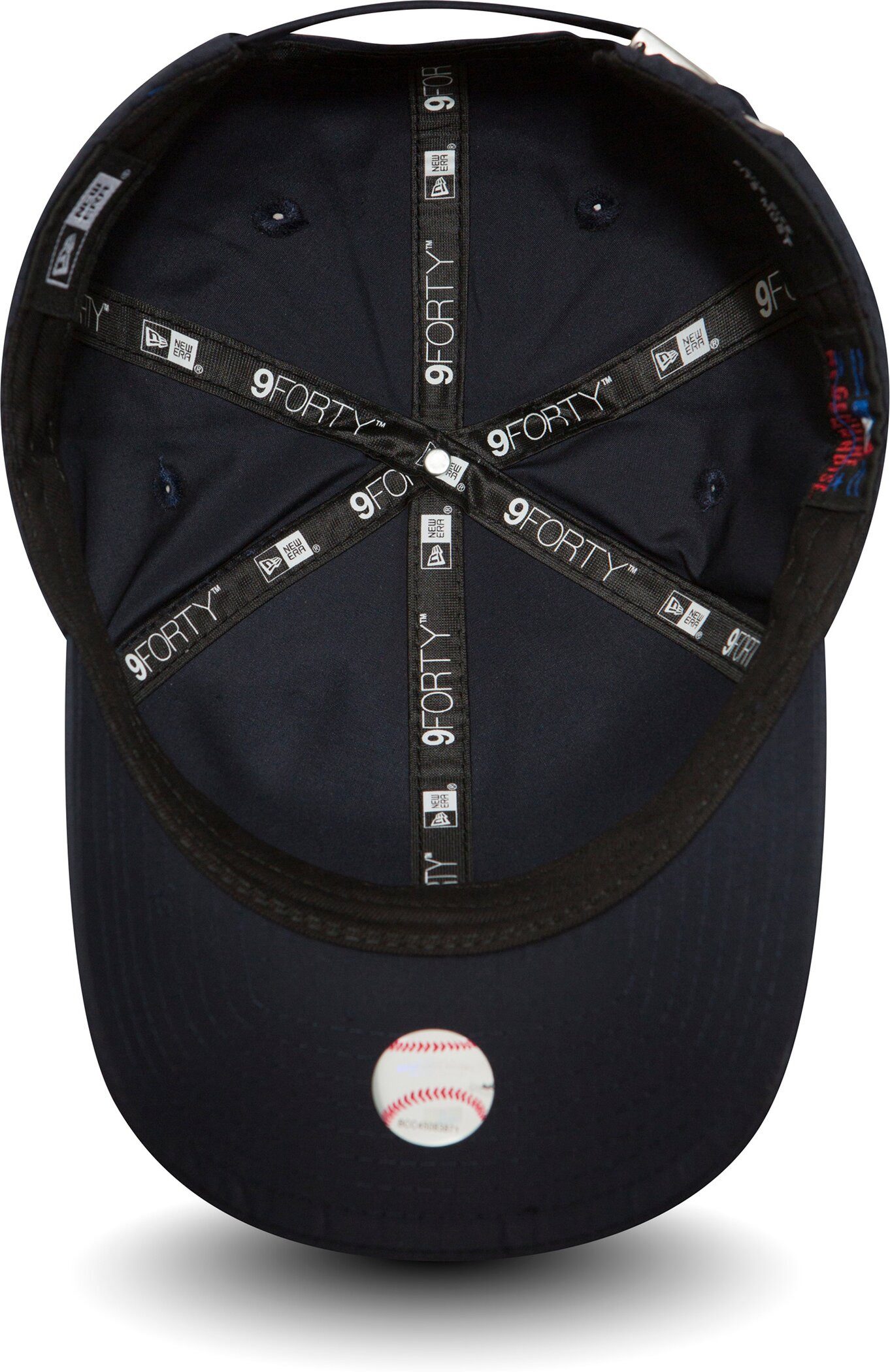 New Era Baseball Cap mit Label und Logostickerei, aus Baumwollmischung