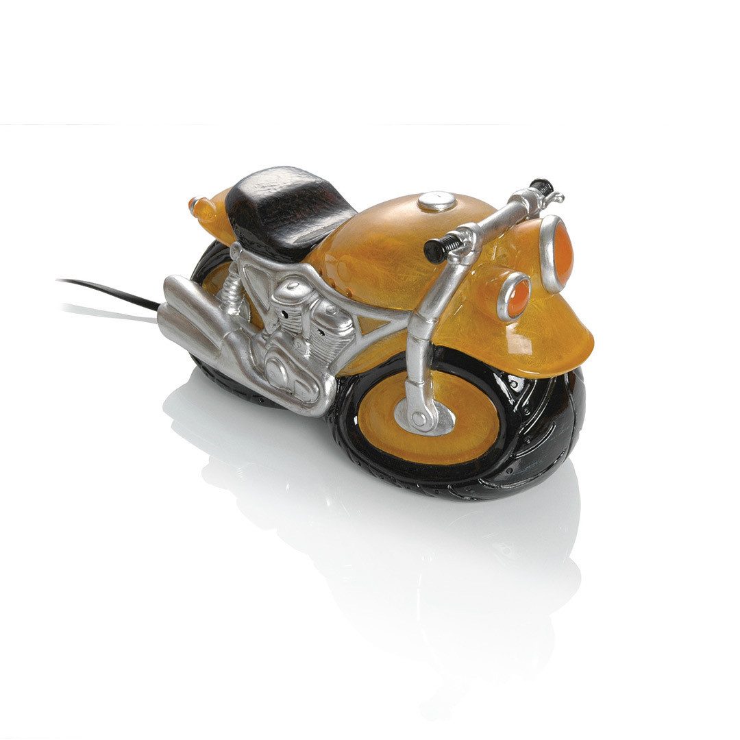 Booster Tisch-Tageslichtlampe Cast Stone Table Lamp Motorbike Motorrad Tischleuchte