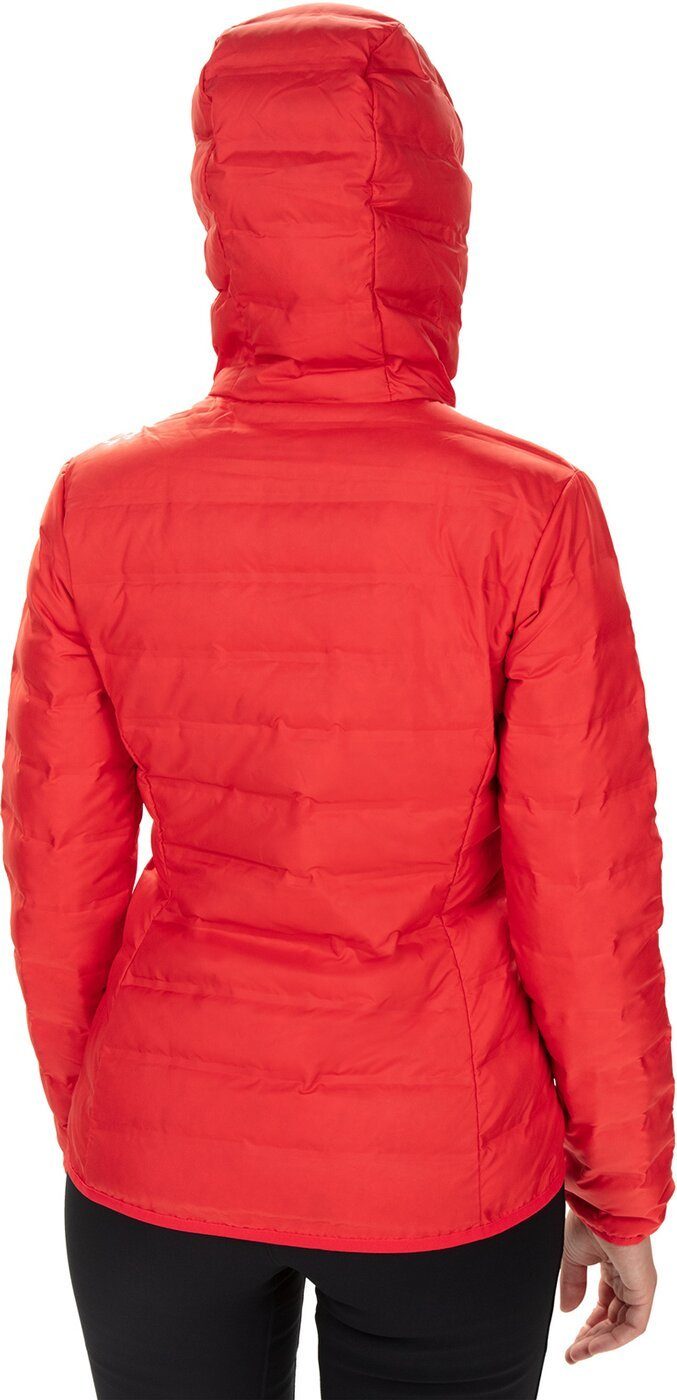 Softshelljacke Jacket Down Columbia Lake Lily Hooded 22 Red