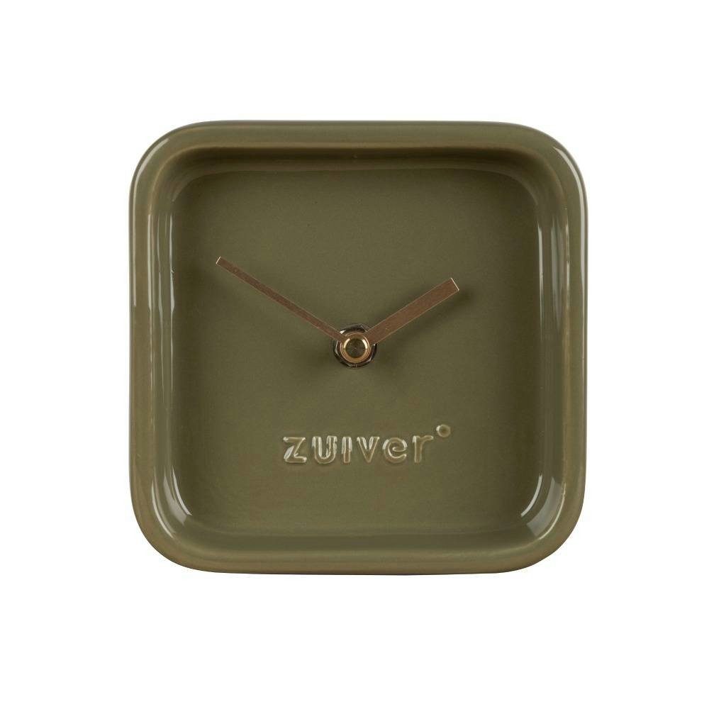 Tischuhr Zuiver Clock Cute Green