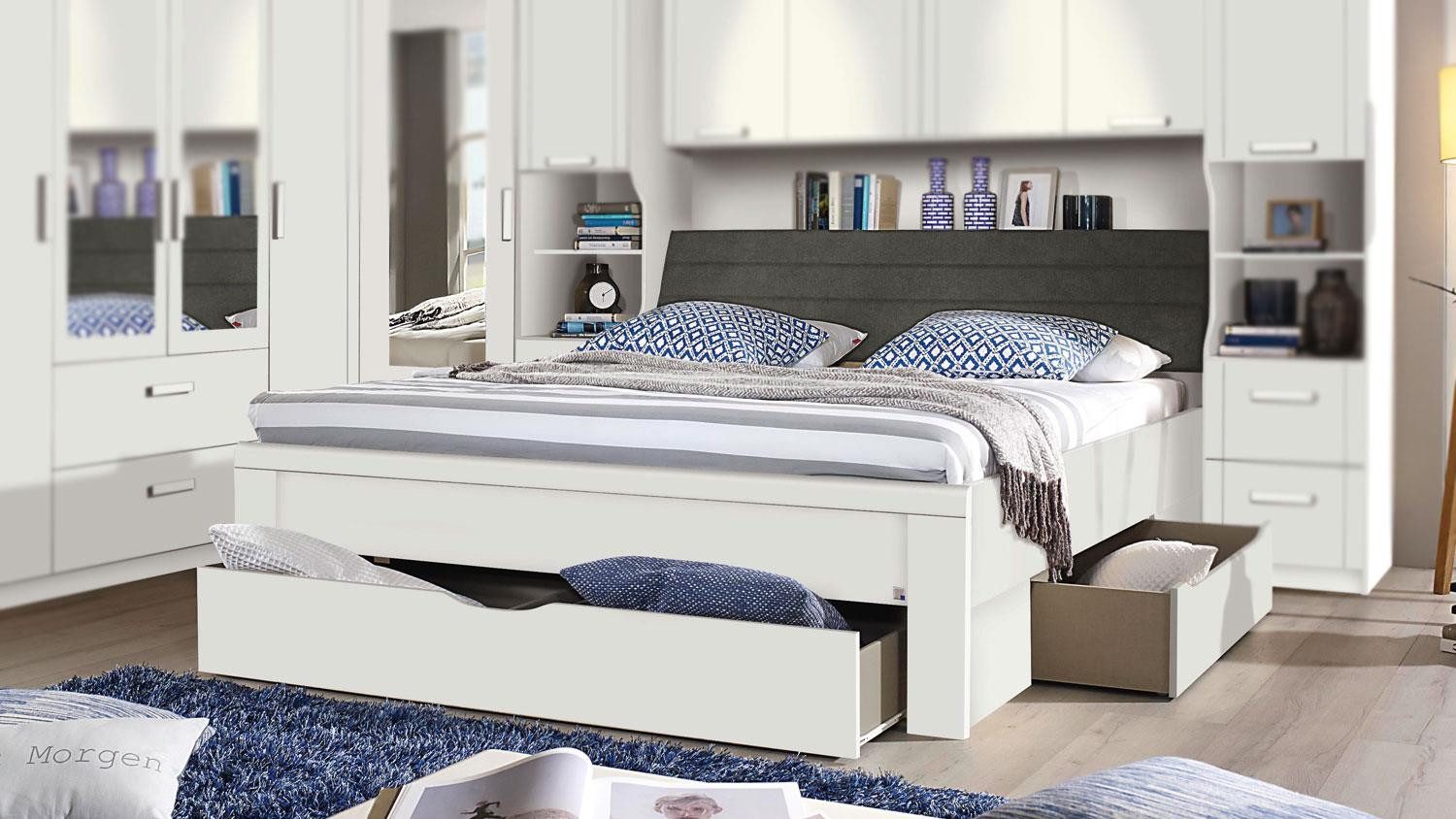 rauch ORANGE Schlafzimmer-Set Schlafzimmer Set Lindau Kleiderschrank Bett w günstig online kaufen