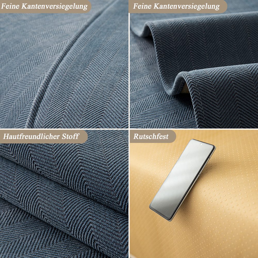 TUWENA Sofahusse Sofabezug rutschfeste Couch überzug Sofadecke,Sofa Sitzkissenbezug, Sofaschutz1 2 3 4-Seater L Shape Sofaschoner