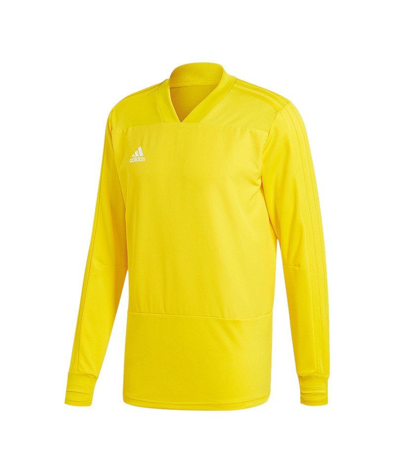adidas Performance Sweatshirt 18 Sweatshirt Dunkel Condivo gelbweiss