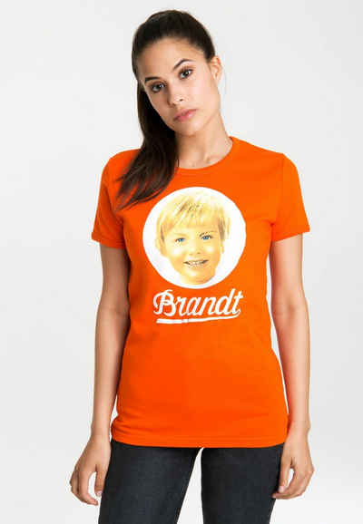 LOGOSHIRT T-Shirt Brandt Zwieback 70s mit lizenziertem Originaldesign