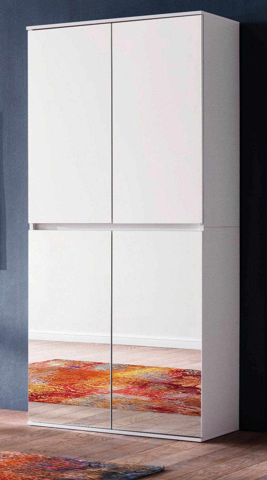 Furn.Design Garderobenschrank Reflect (Garderobe und Schuhschrank günstig online kaufen