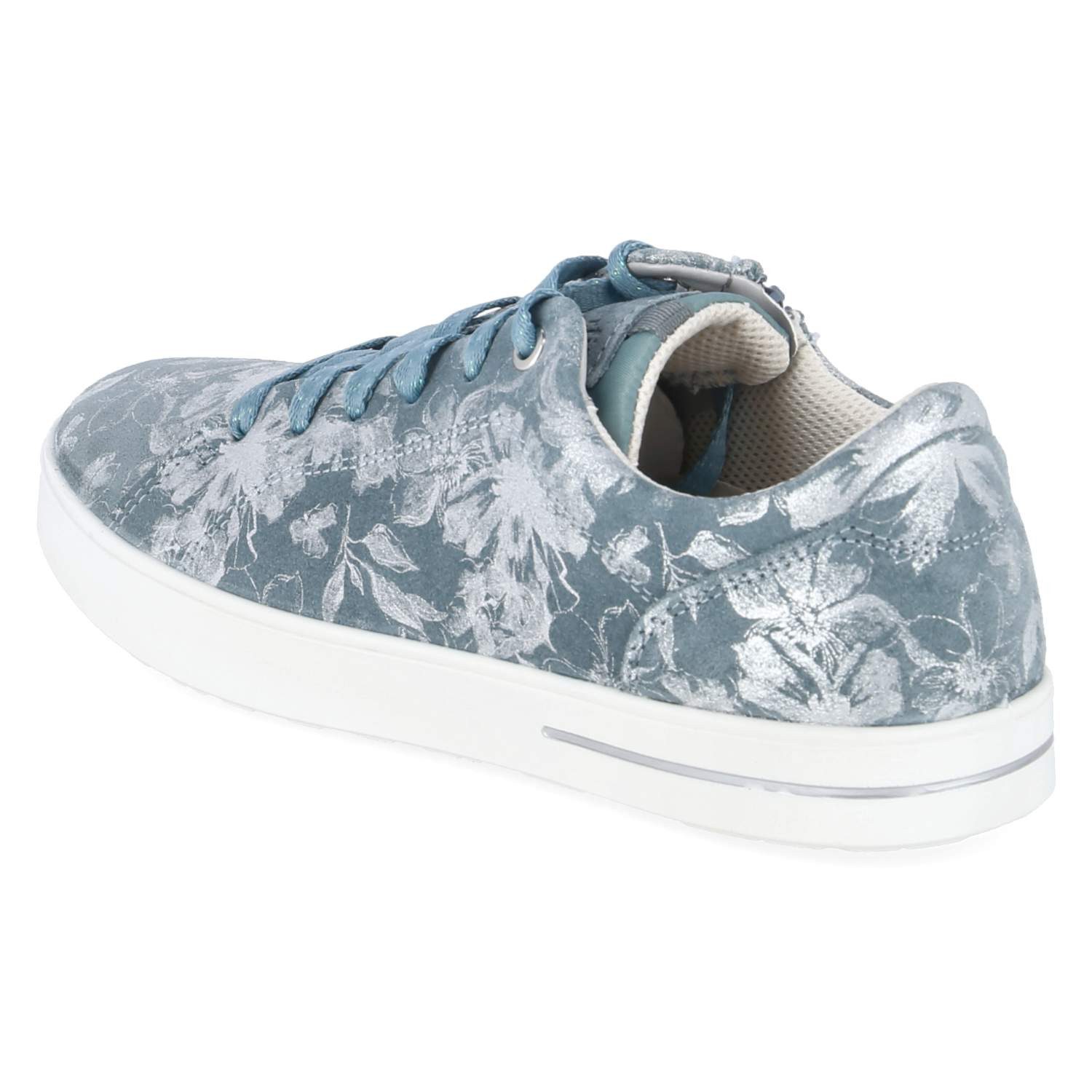 Superfit Superfit 1-000807-8410 Mädchen Leder & Textil blue Schnürschuh