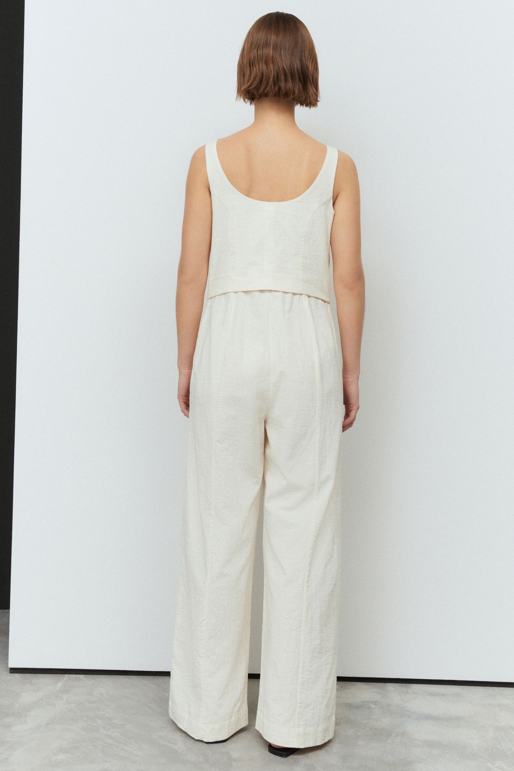 Next Jumpsuit Ärmelloser Playsuit mit Weste aus 100 % Baumwolle (1-tlg) günstig online kaufen