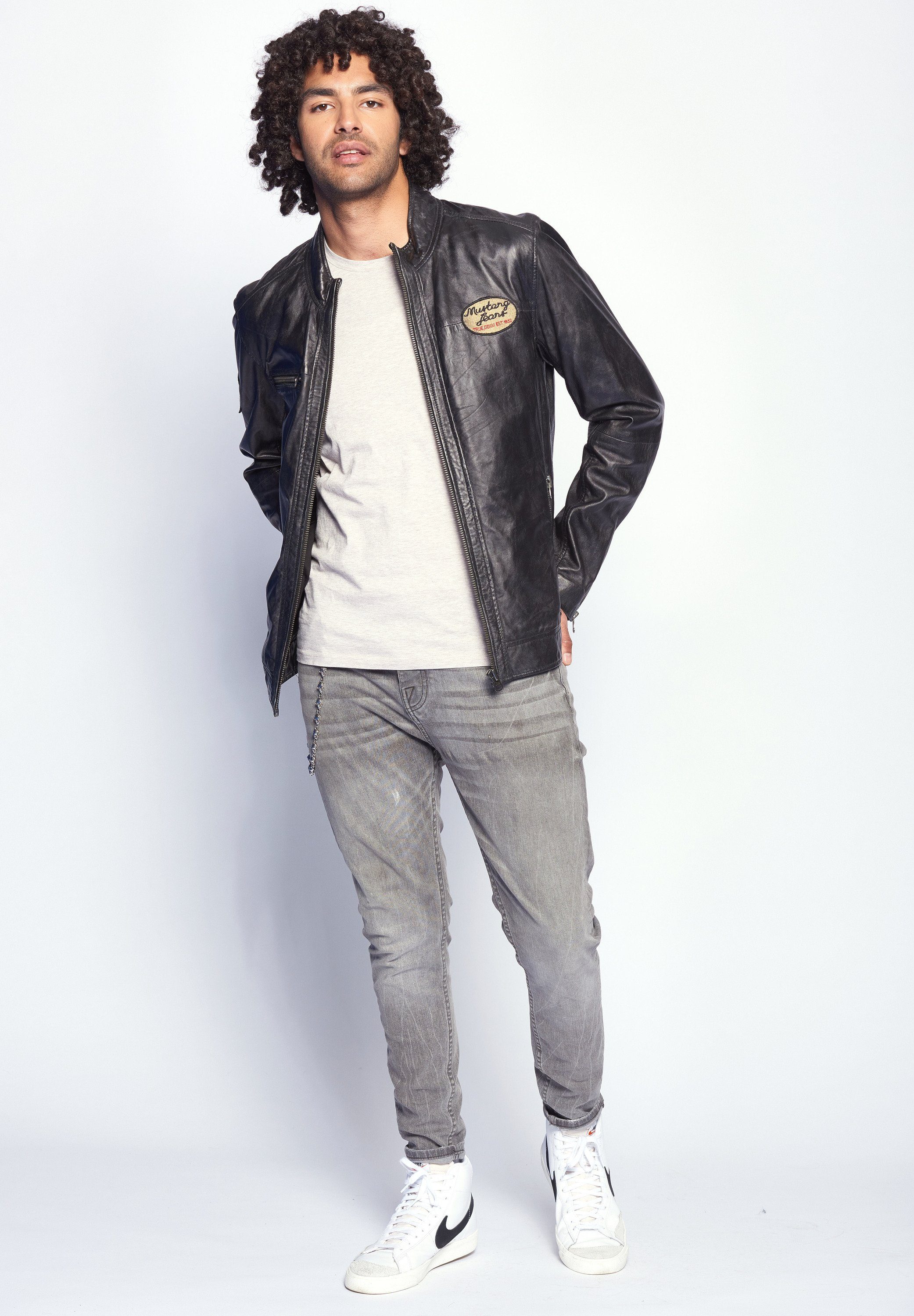 MUSTANG Lederjacke Varberg