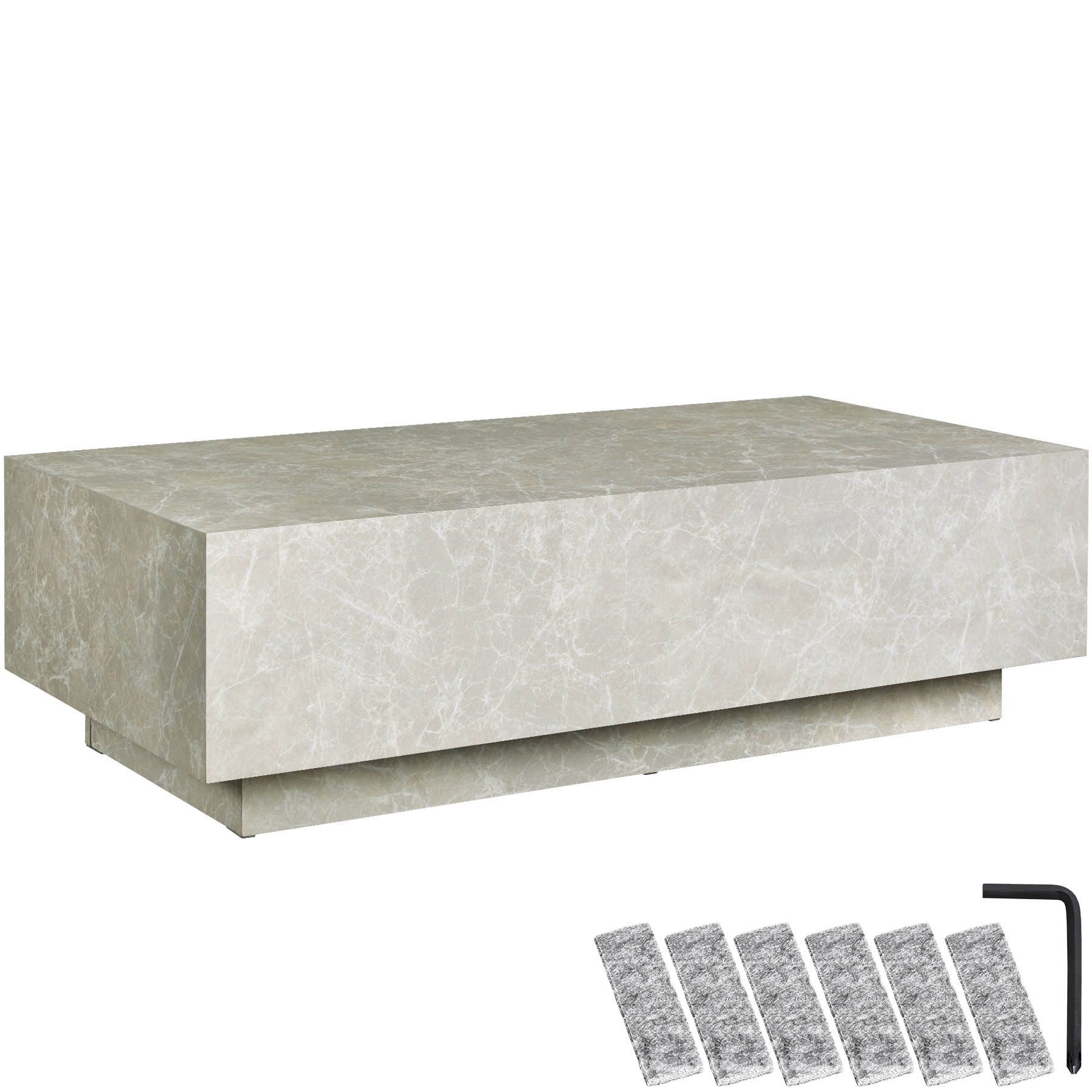 tectake Couchtisch Lasley (1-St., 1 tlg), günstig online kaufen