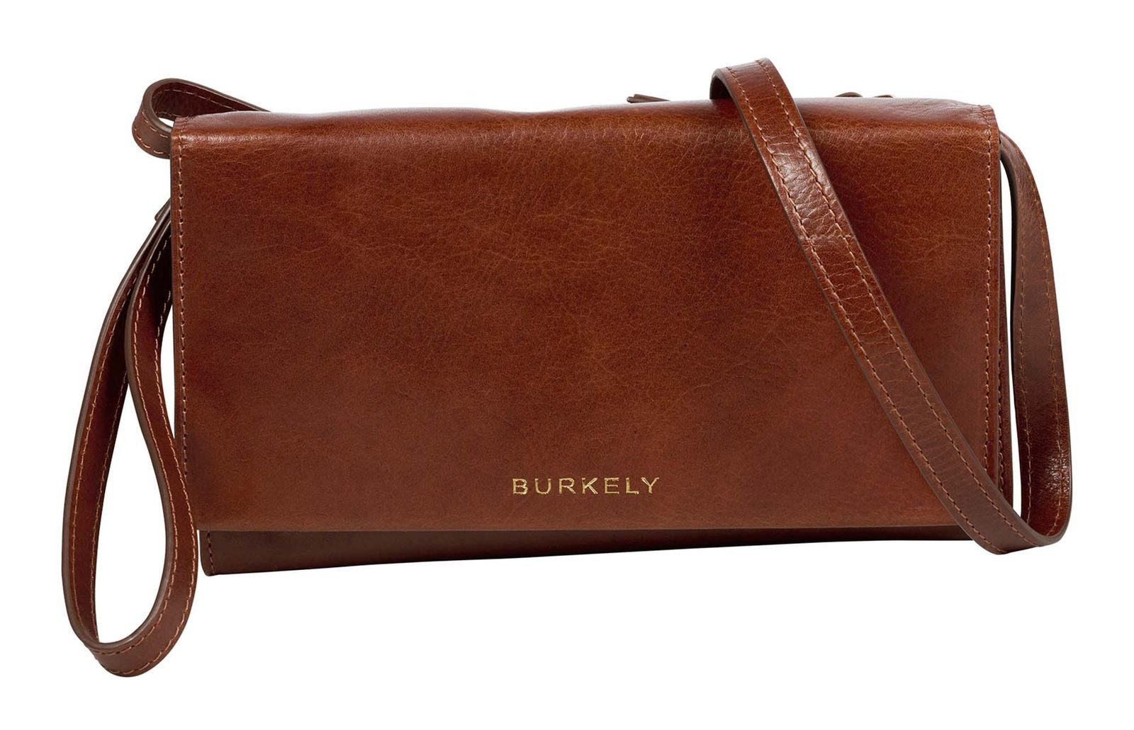 Burkely Handytasche Phone Wallet, aus echtem Leder