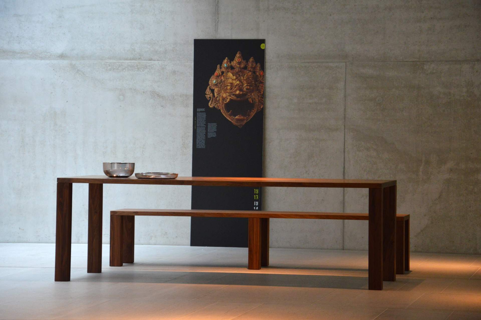 jankurtz Sitzbank Leos Nussbaum, 200 cm