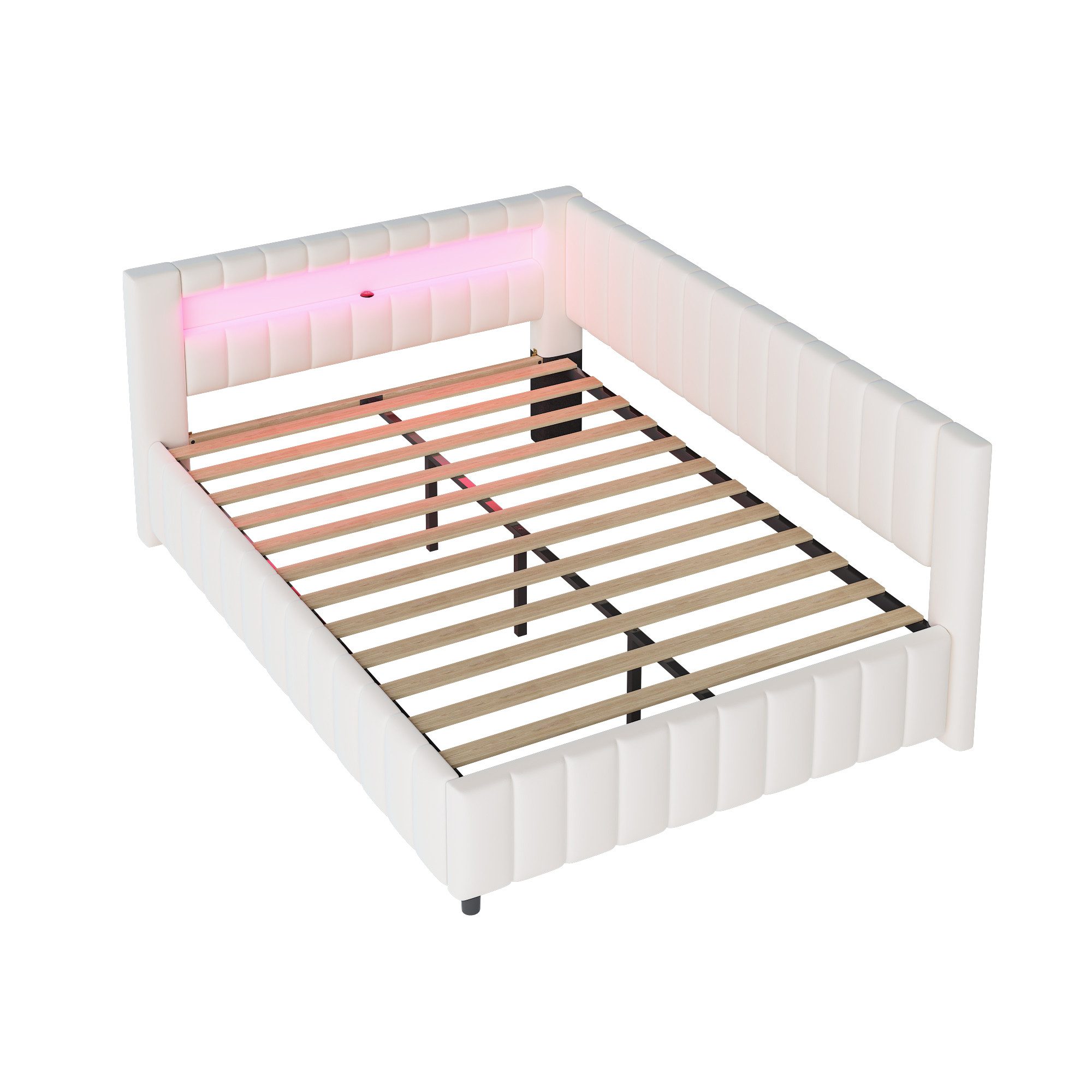 REDOM Schlafsofa Polsterbett Doppelbett Daybett Tagesbett 140x200 cm, aus S günstig online kaufen