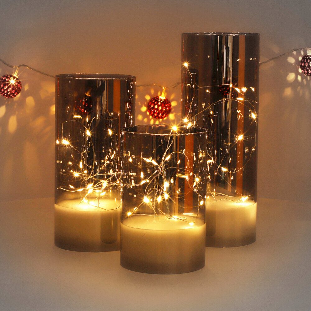 LED Universum LED-Kerze Kunststoff, Kerze, warmweiß, günstig online kaufen