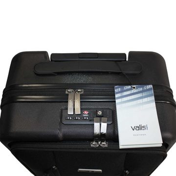 Valis Kofferset Valis Trolley Kabinen Handgepäck Business Koffer mit TSA-Schloss