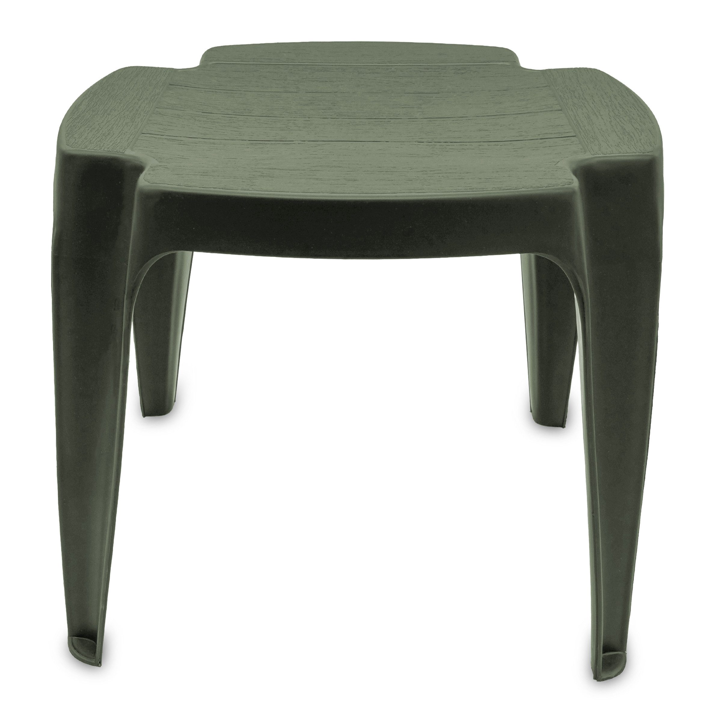 Spetebo Hocker Kunststoff Mehrzweck Hocker 42 x 38 cm (Anzahl, 1 St., Stück), Wetterfest und pflegeleicht