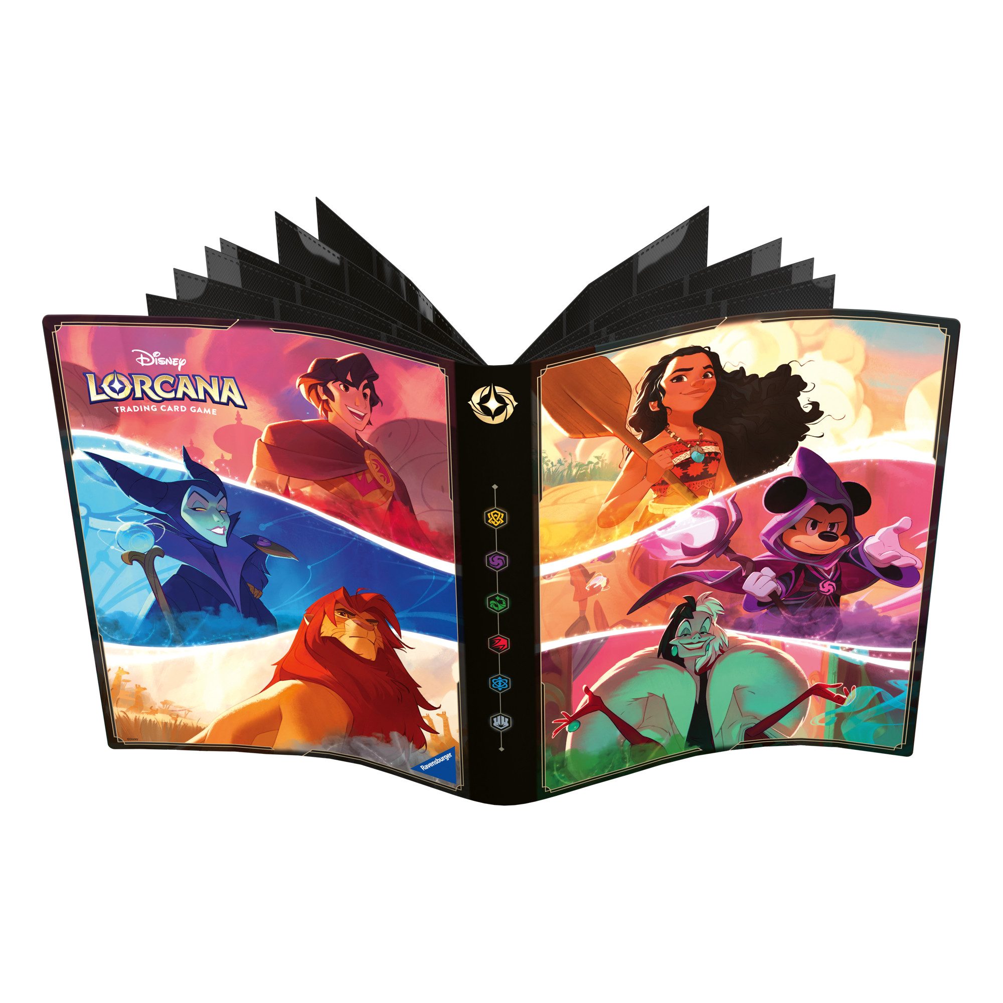 Ravensburger Verlag GmbH Sammelkarte Ravensburger Sammelmappe Disney Lorcana Set 5-8 Motiv A