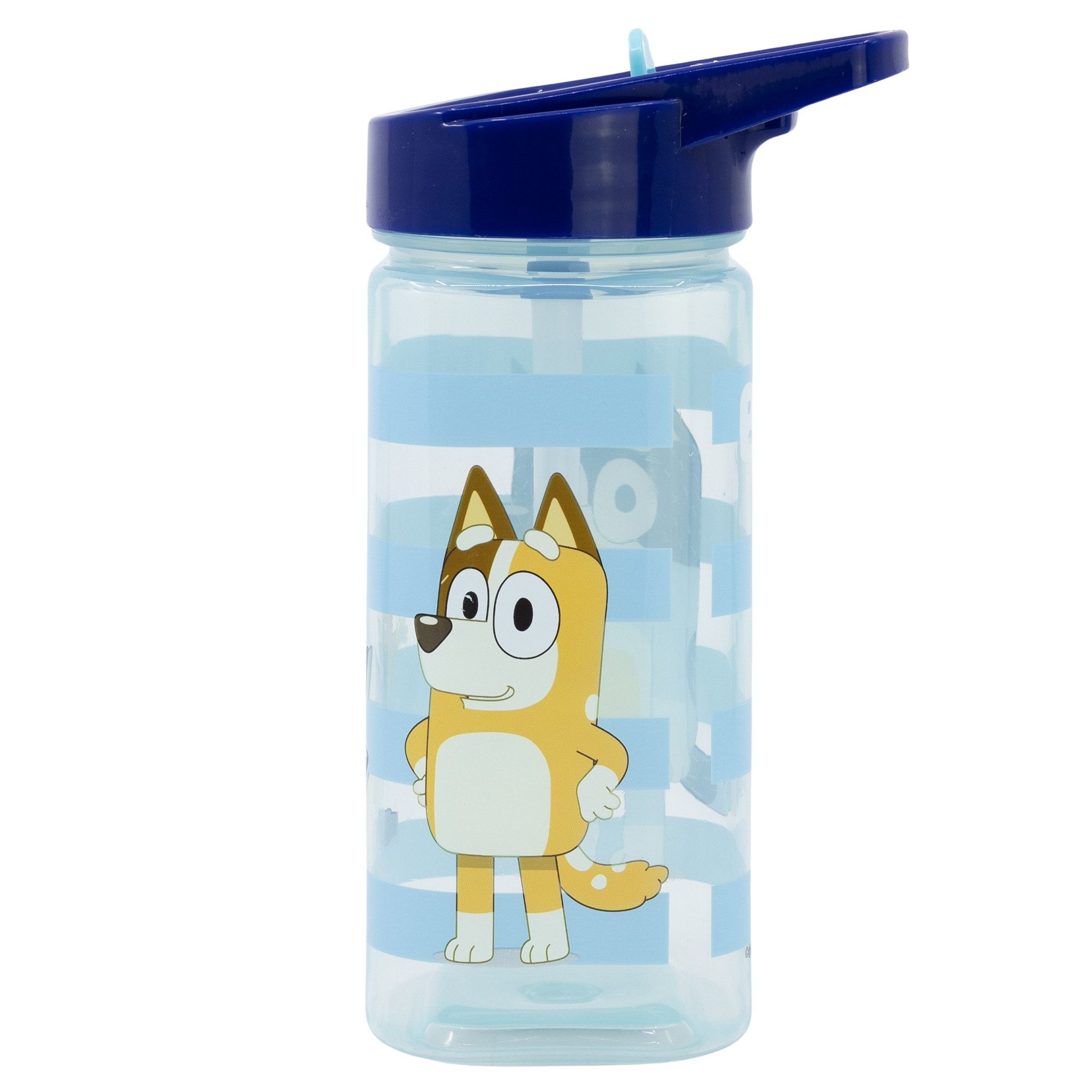 Bluey Trinkflasche Bluey Bingo Kinder Wasserflasche Trinkflasche 510 ml Haltegriff