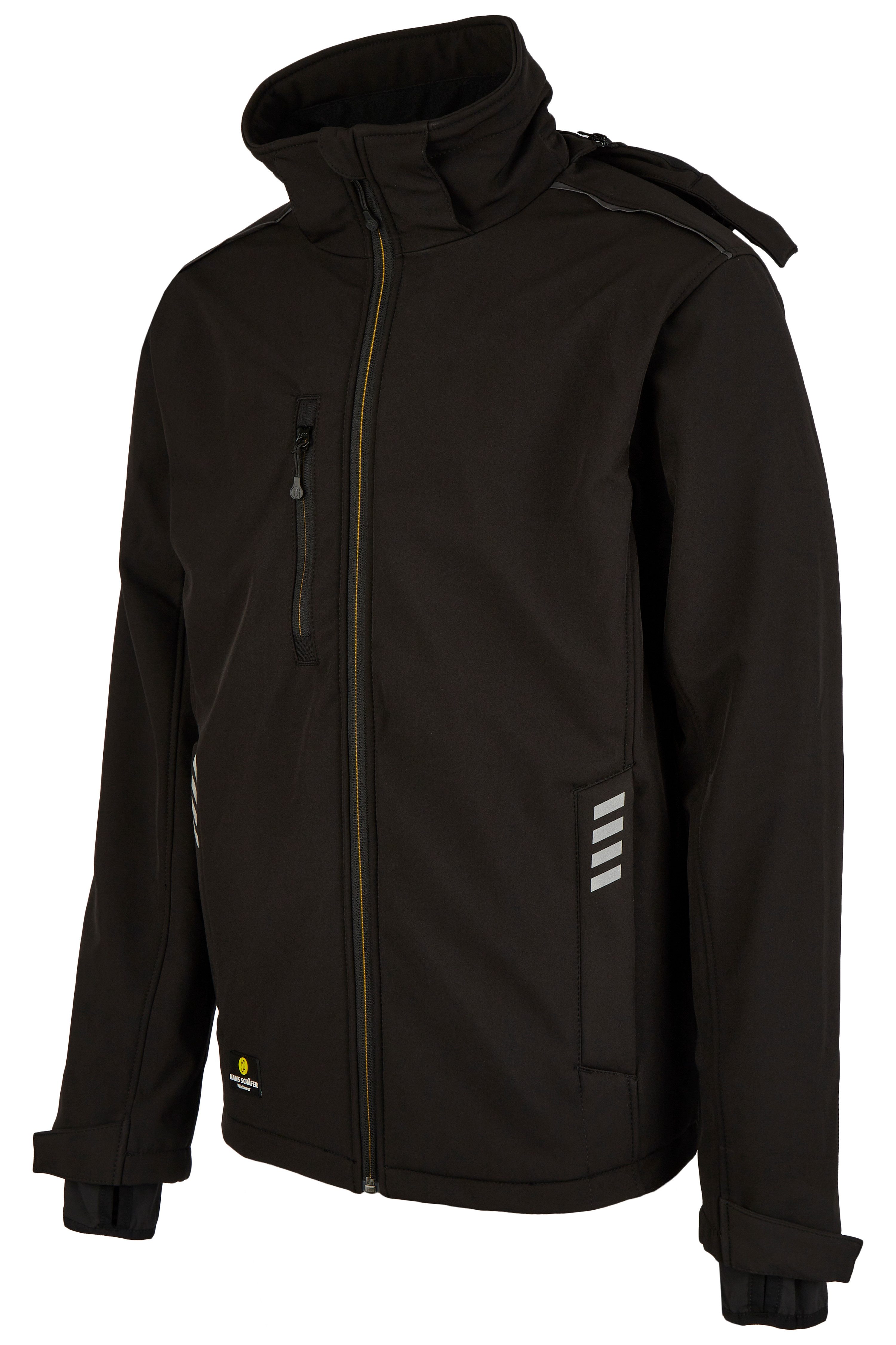 Hans Schäfer Workwear Winterjacke Winter Arbeitsjacke Wintersoftshelljacke powered by Ralf Moeller