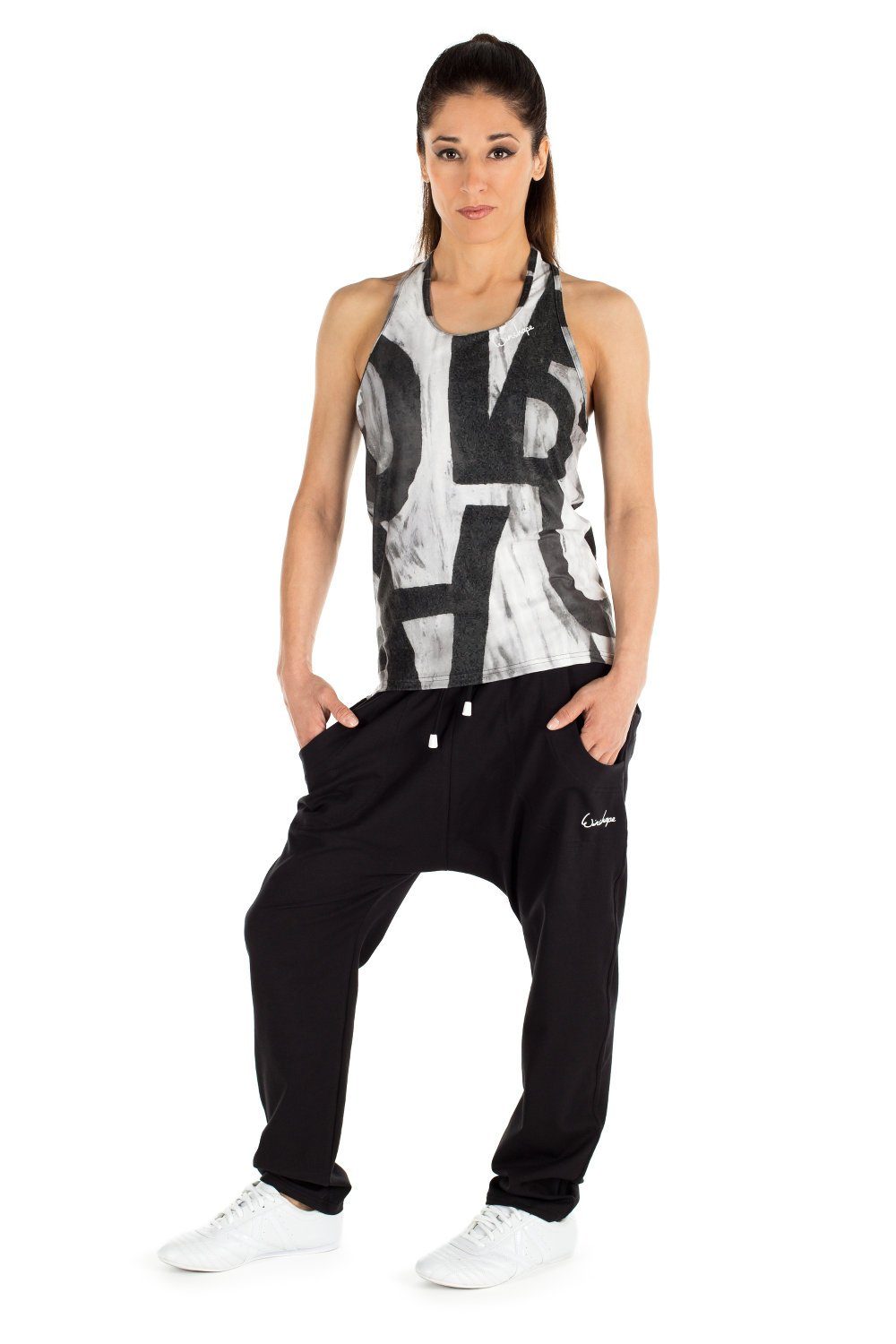 Pantaloni Harem Unisex Winshape - 4 Tasche, Tessuto Misto Cotone, Per Yoga, Dance E Casual