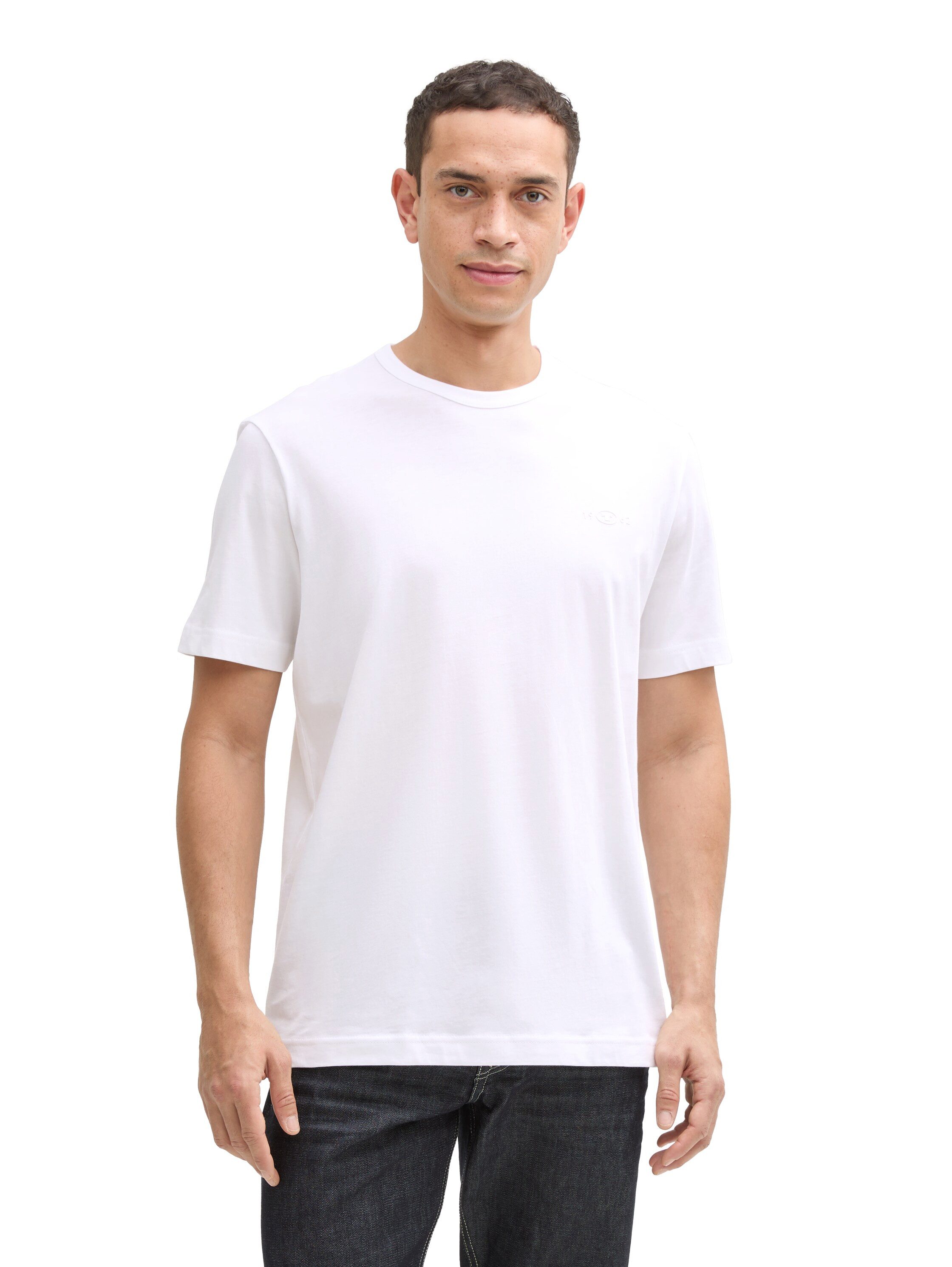TOM TAILOR T-Shirt (Packung, 2-tlg) mit günstig online kaufen