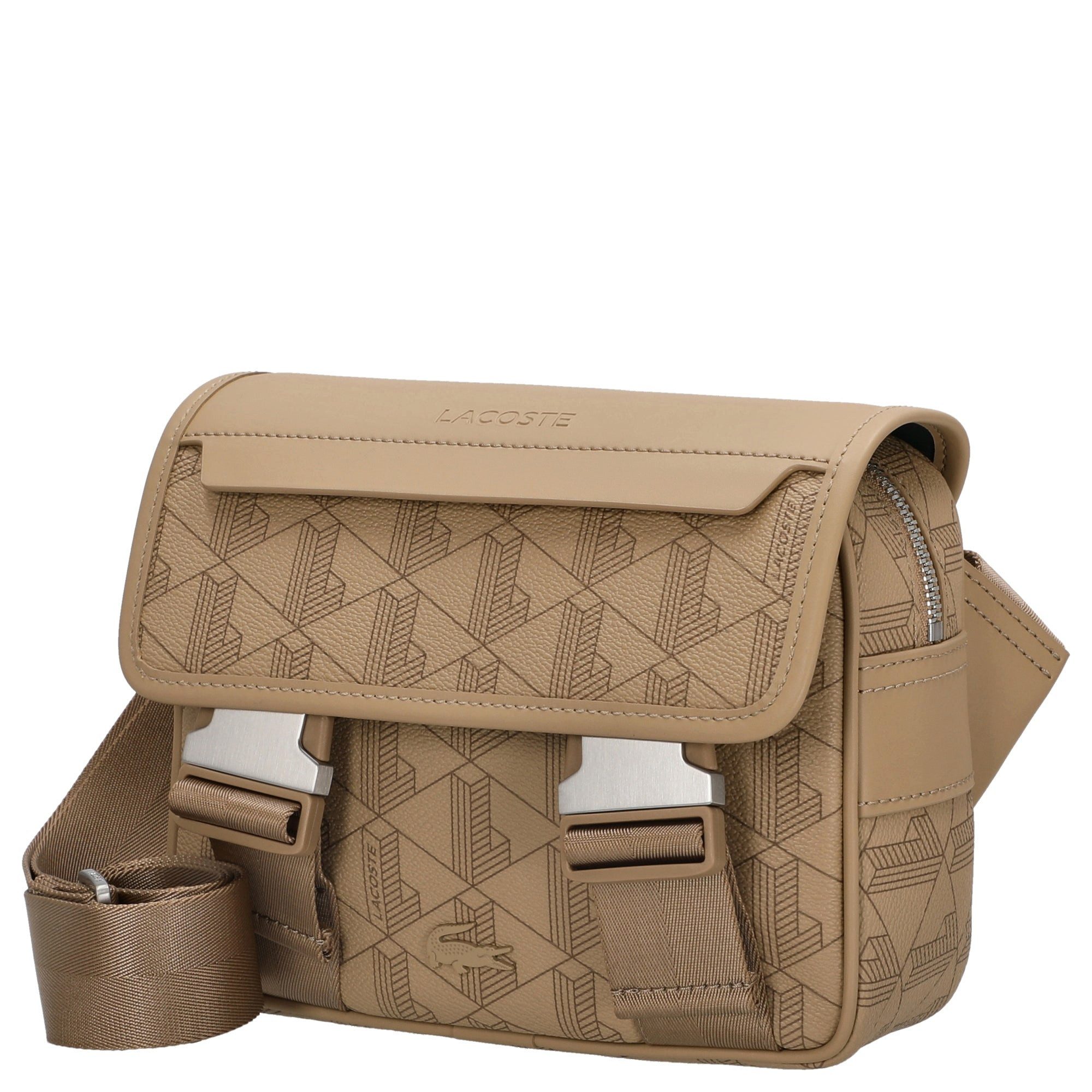 Lacoste Umhängetasche The Blend - Umhängetasche 21.5 cm (mono viennois otter)