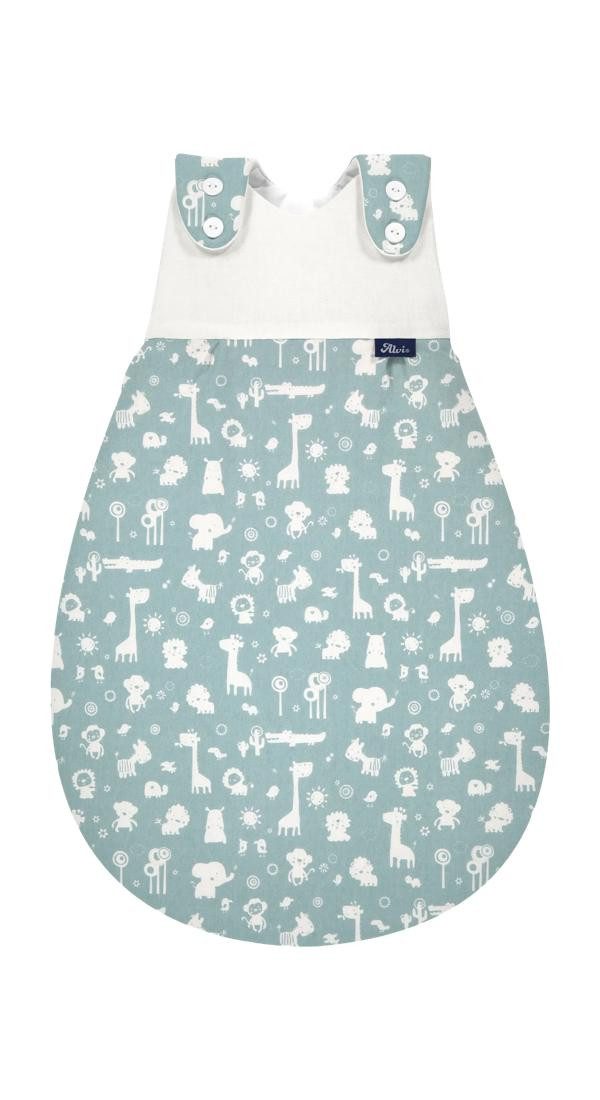Alvi® Babyschlafsack Baby-Mäxchen Außensack Baumwolle (1 tlg., Baby-Mäxchen Außensack Baumwolle), TOG Wert: 2.5