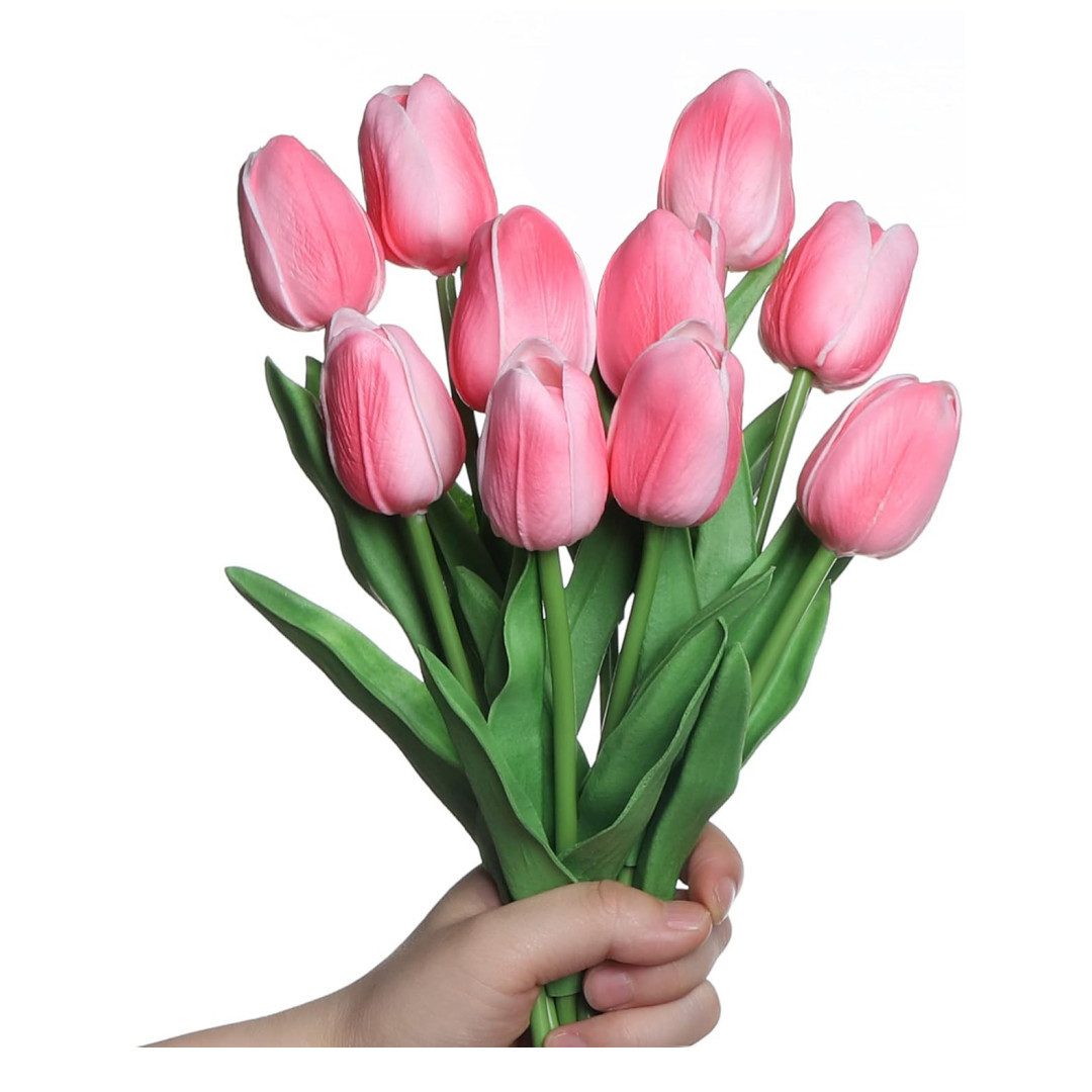 Kunstblume 10 Stück Tulpen Blumen Künstliche günstig online kaufen