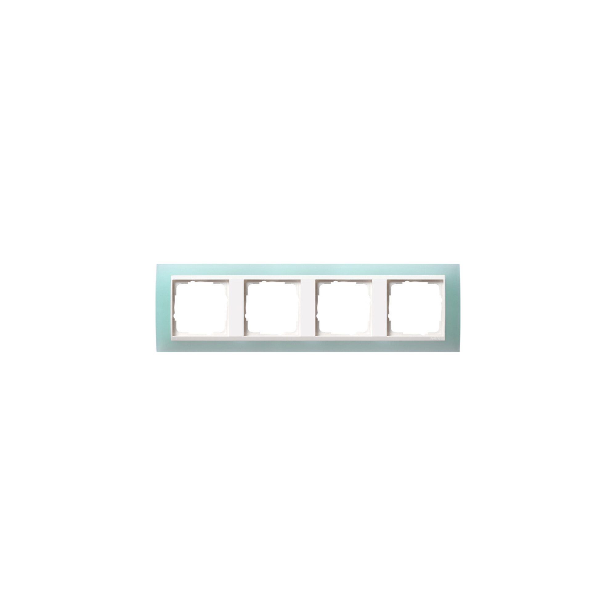 GIRA Schalter Gira Abdeckrahmen 4f.opak mint für rws Event 0214395