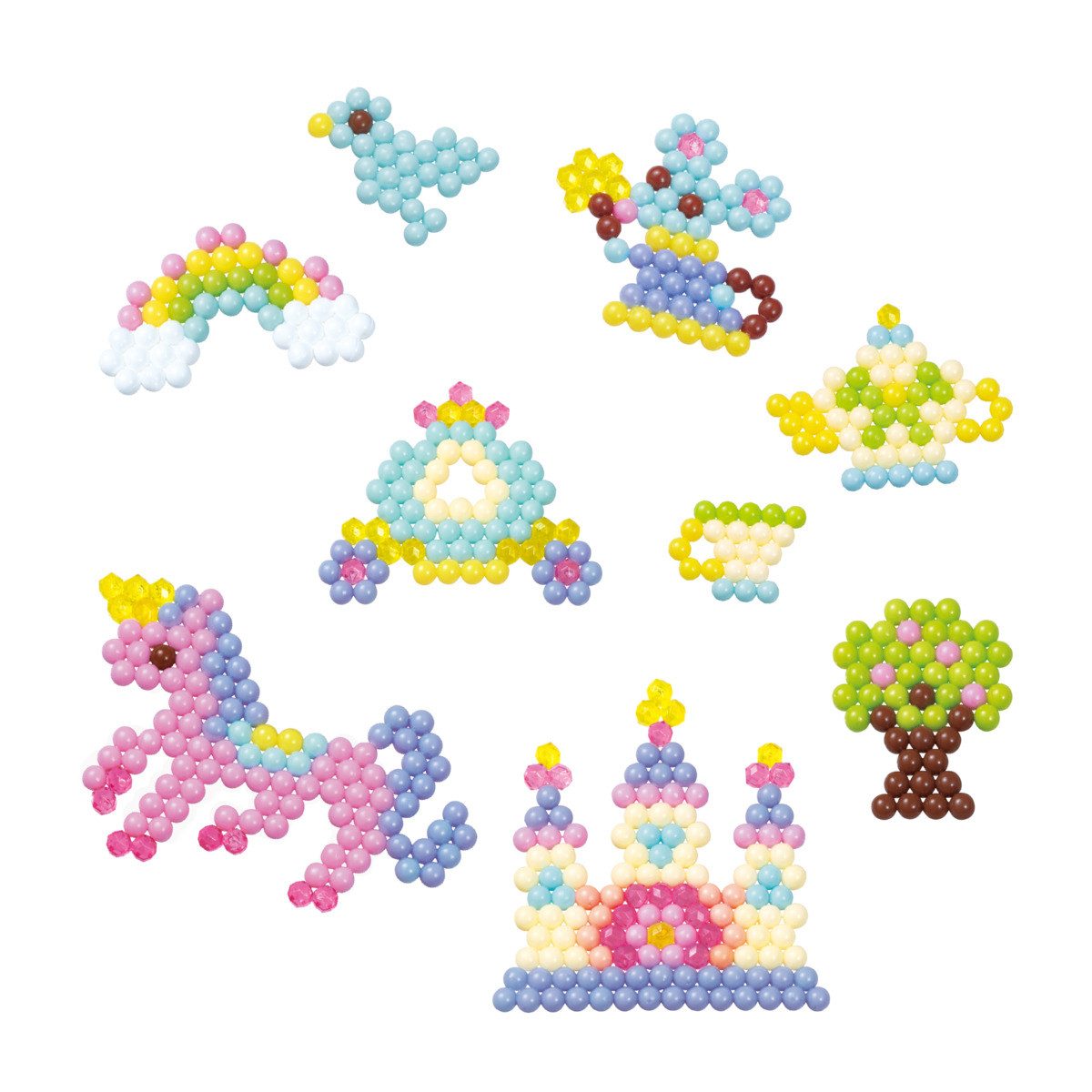 Faber-Castell Bastelperlen Bastelperlen Aquabeads Märchenwelt-Set pastell