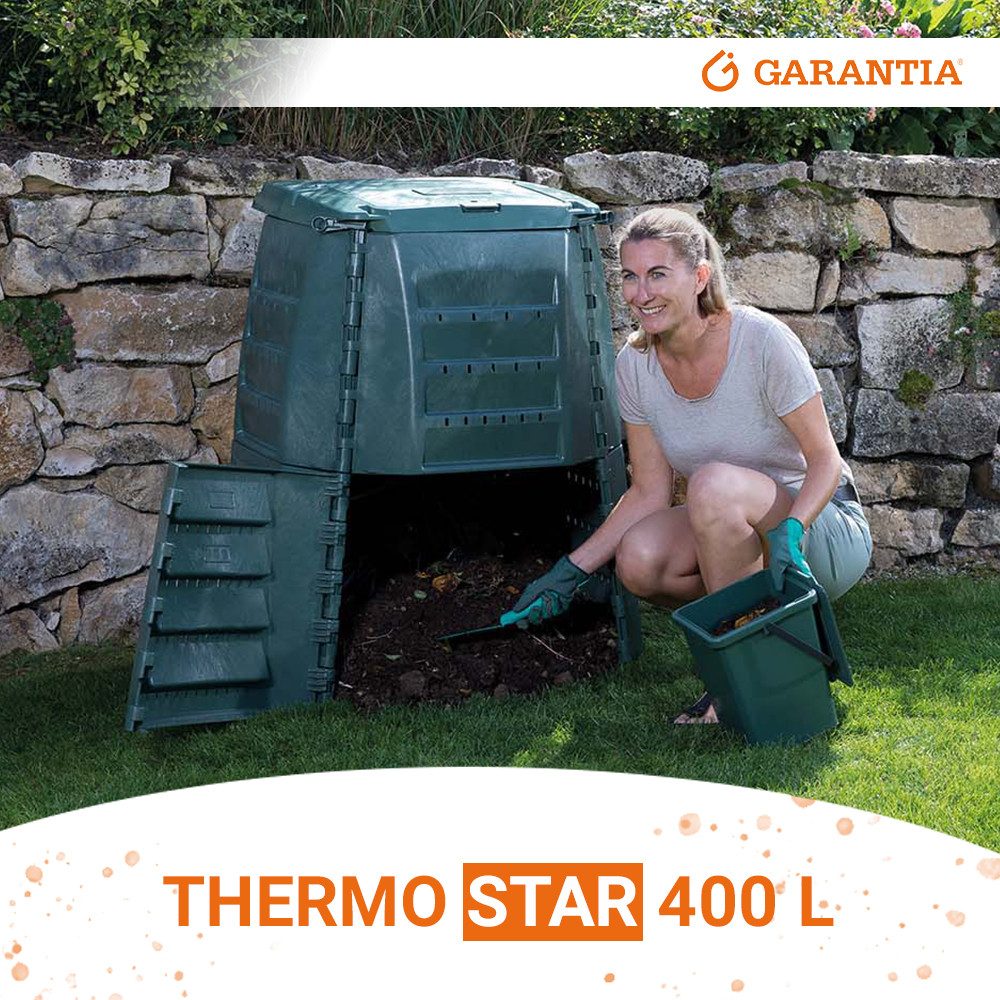 GARANTIA Komposter THERMO-STAR Komposter 400 Liter grün, 400 l