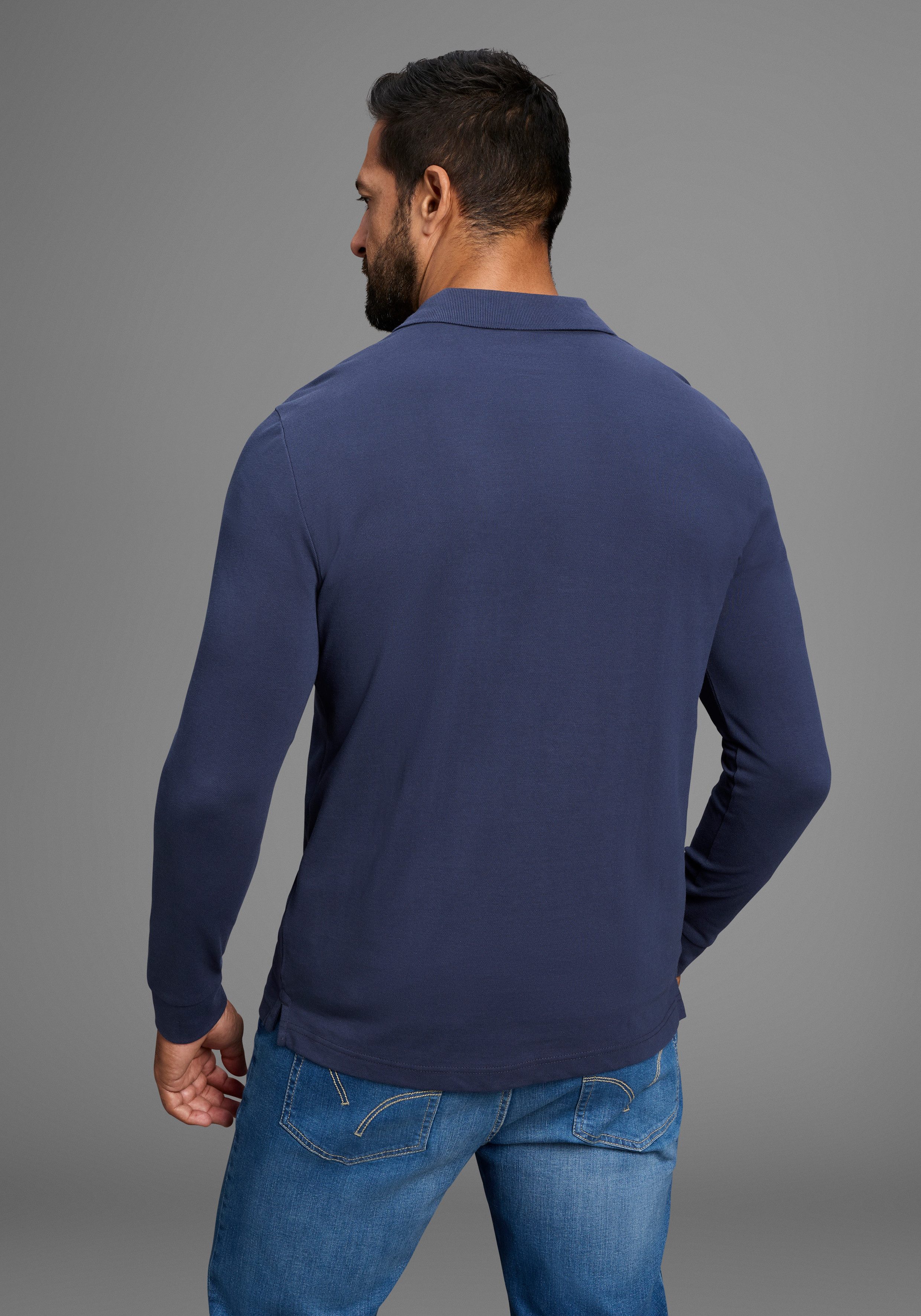 Man's World Poloshirt in Pique´ Qualität günstig online kaufen