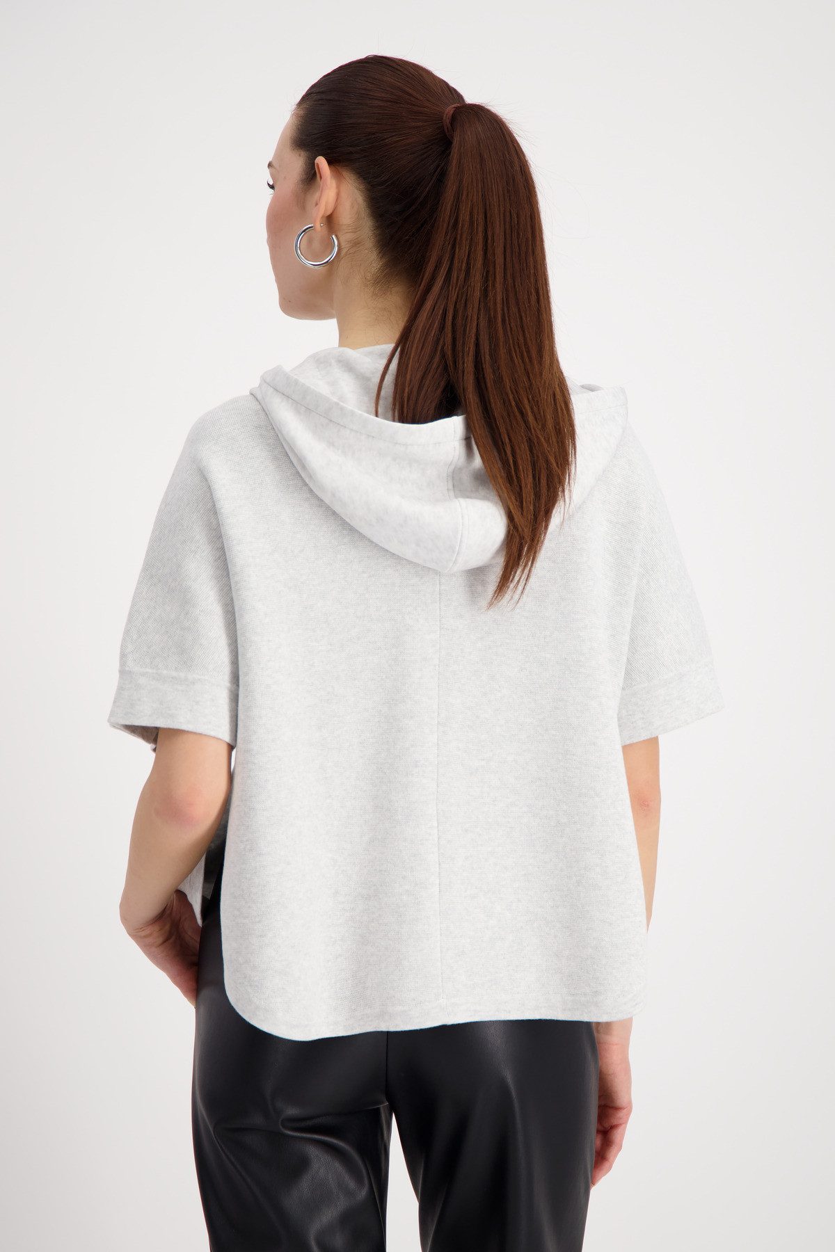 Monari Strickcape Jacke Strickcape Loose fit mit Rundhalsausschnitt günstig online kaufen