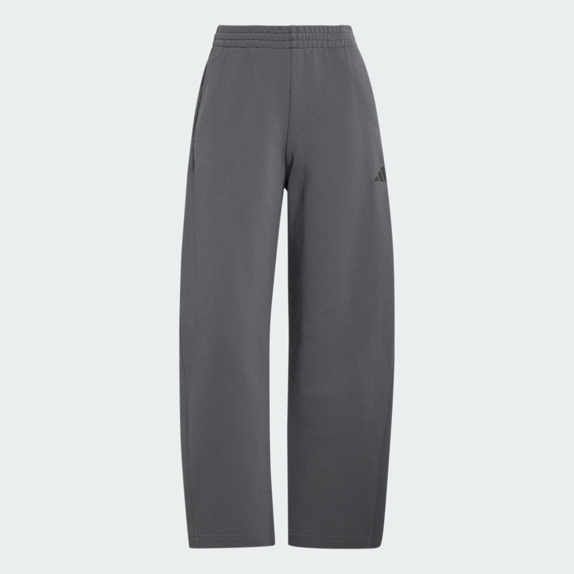 adidas Sportswear Jogginghose ADIDAS KIT HOSE, KLEINES LOGO, BARREL-DESIGN (1-tlg)