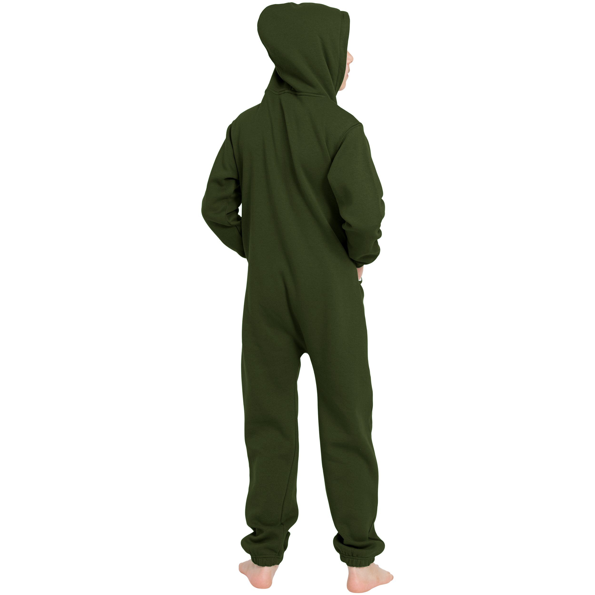 Basisstoff Jumpsuit Yuppie Kinder Jungen Mädchen Overall Onesie Anzug Kids