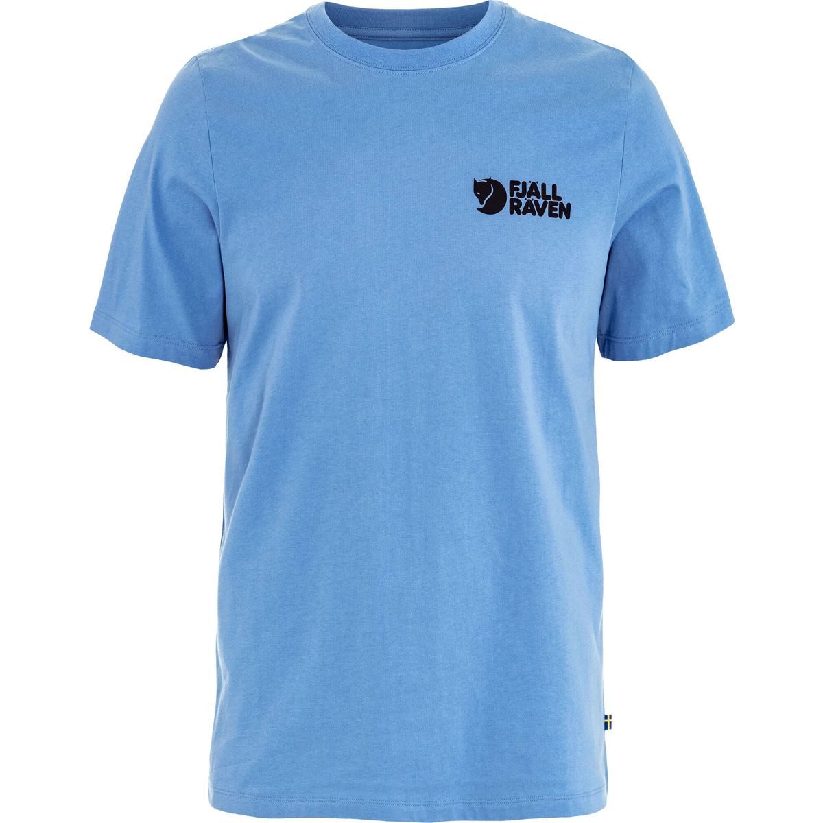 Fjällräven Kurzarmshirt Swedish Forest T-shirt M Bio-Baumwoll-T-Shirt mit schwedischer Waldszene, ideal für entspannte