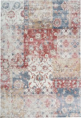 Teppich Emin 1003, calo-deluxe, rechteckig, Höhe: 10 mm, reine Baumwolle, Wohnzimmer