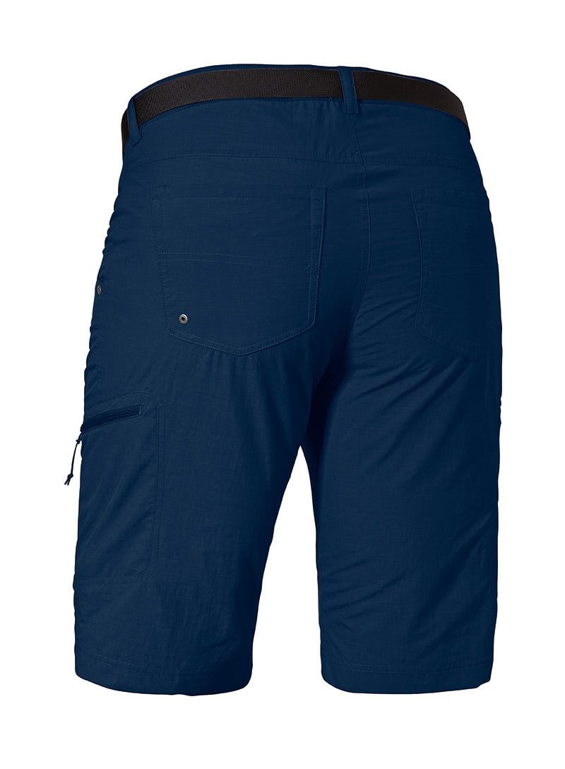 Schöffel Trekkinghose Reise-Wanderhose Silvaplana2 (UV-Schutz) kurz dunkelb günstig online kaufen