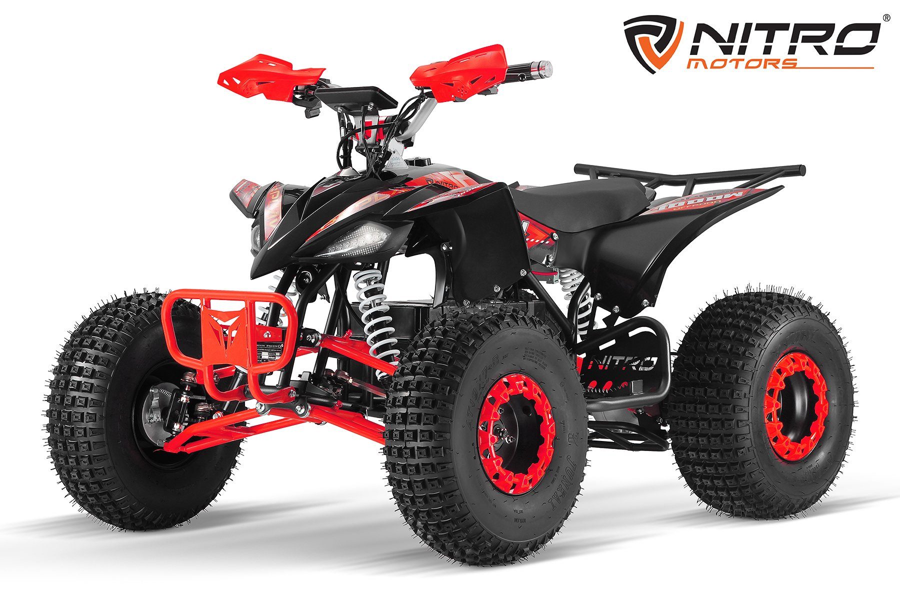 Nitro Motors E-Quad 1000W 48V Elektro midi Kinder Quad Replay 8" mit Differential ATV Rot
