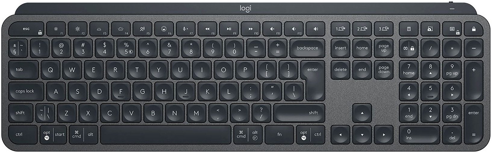 LGN Logitech MX Keys for Business Keyboard Graphite USL