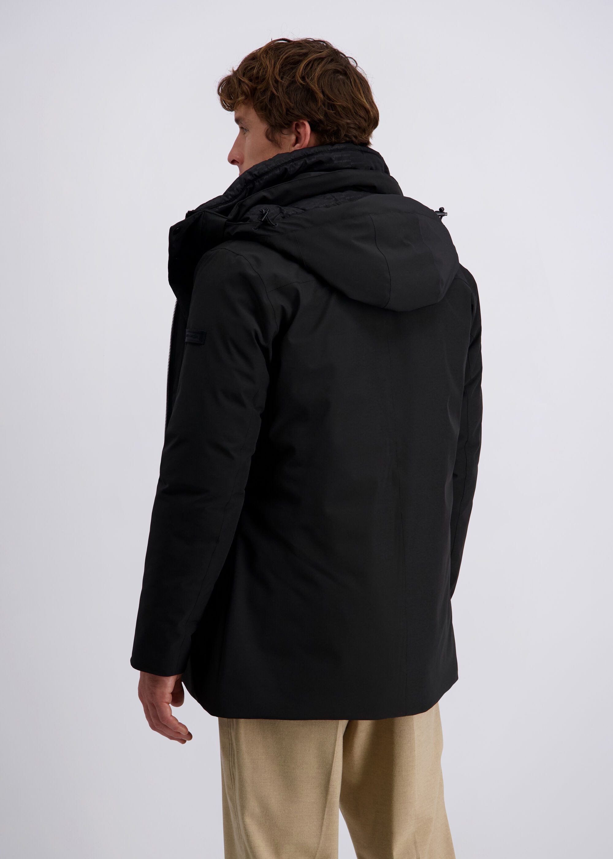 Pierre Cardin Winterjacke (1-St) mit Kapuze