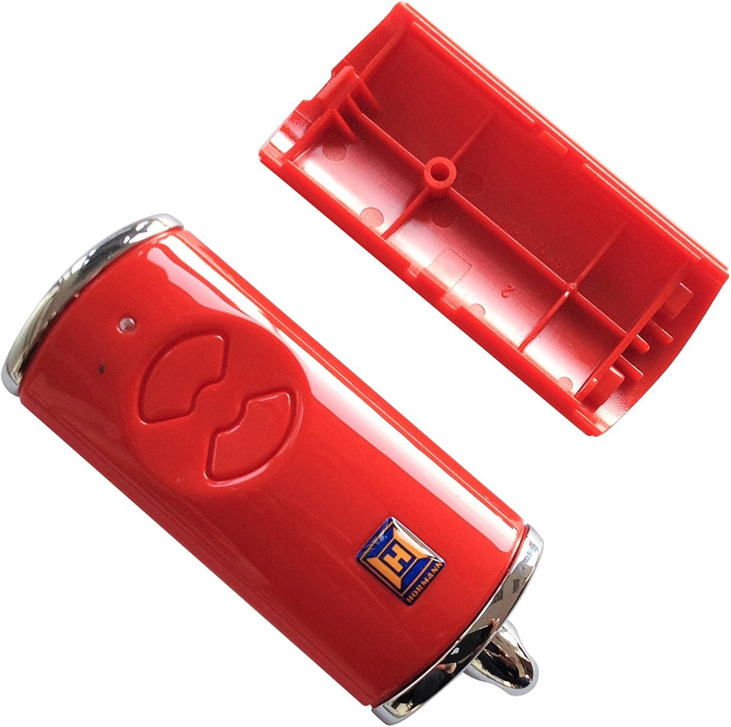 Hörmann Türöffner Hörmann Handsender Cover HSE2BS Rot Leer Gehäuse ohne Batterie ohne