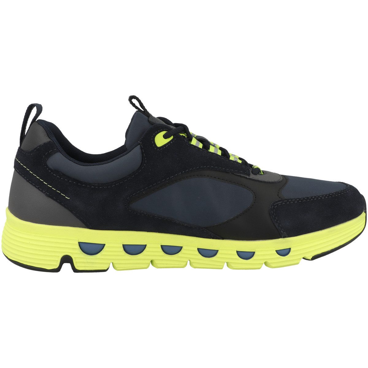 Geox U Spherica Ecub-4 A Herren Sneaker Turnschuhe, Sportschuhe, Freizeitschuhe, Halbschuhe, Schnürschuhe
