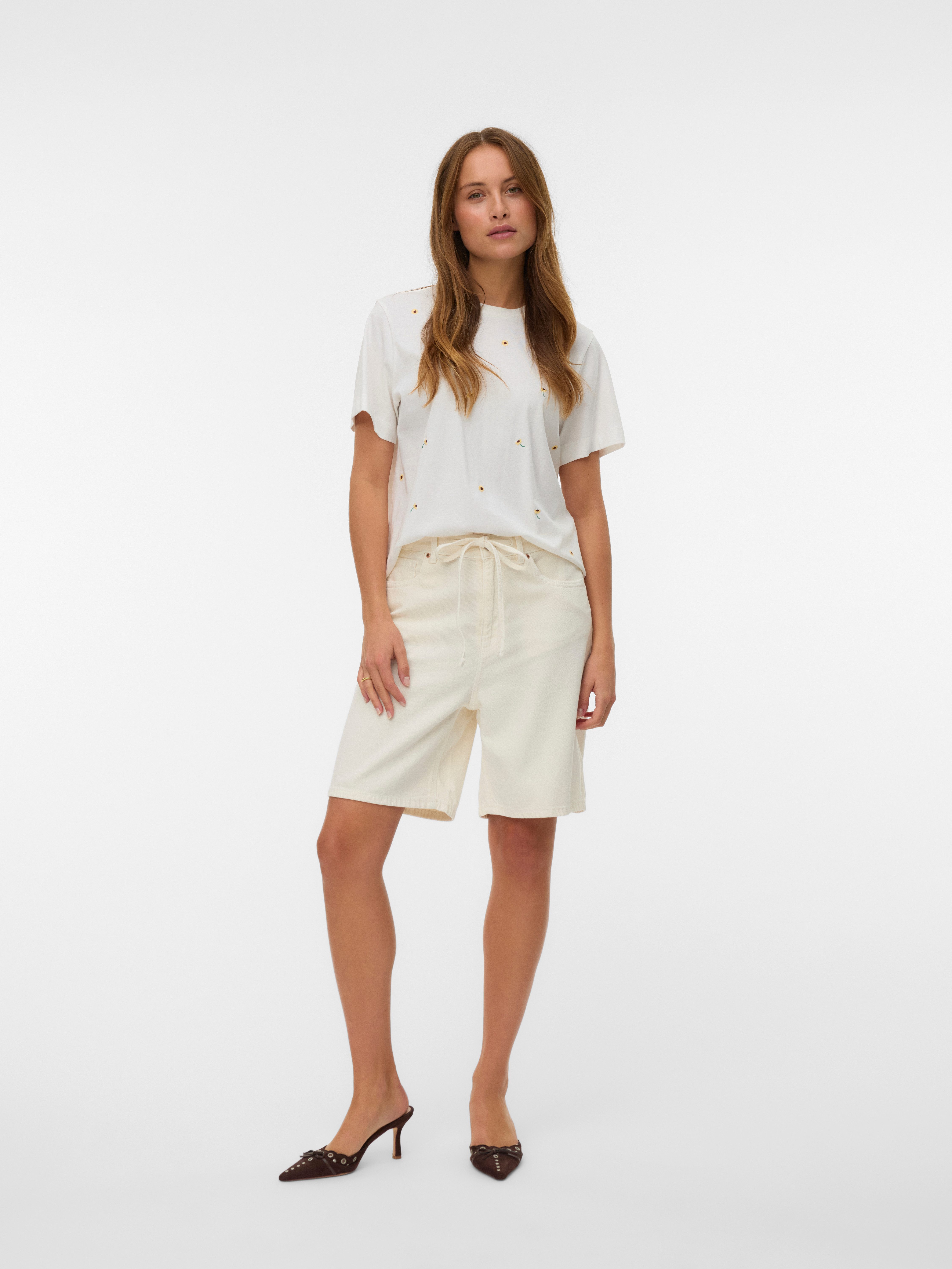 T-Shirt VMSOLA METTE SS TOP BOX JRS