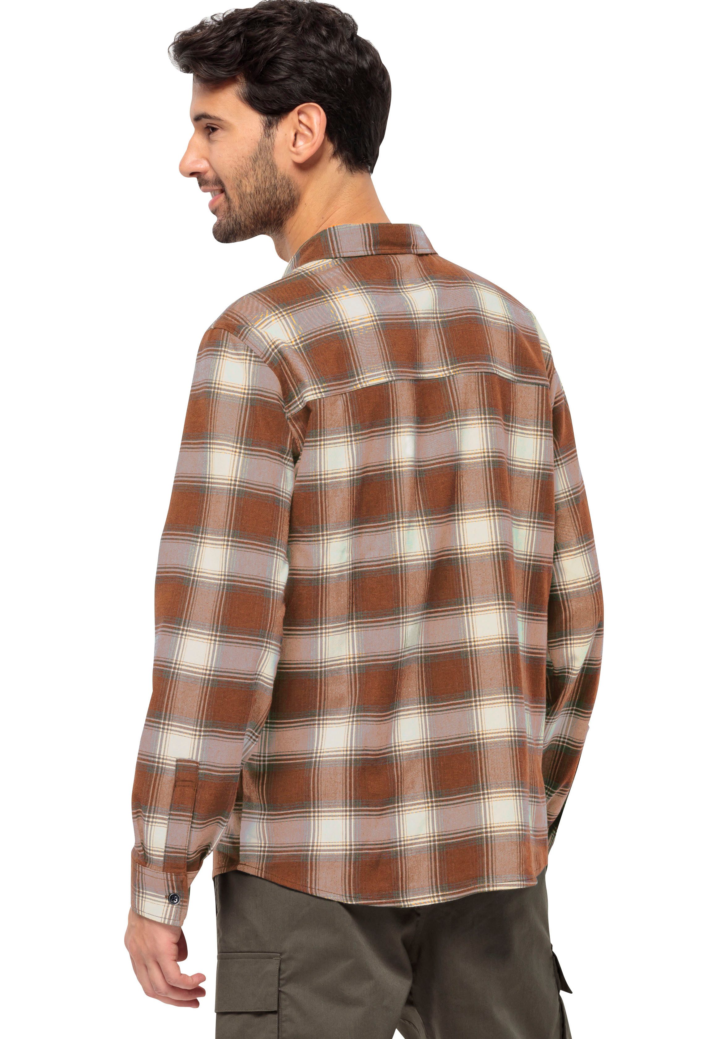 Jack Wolfskin Flanellhemd WANDERWEG günstig online kaufen