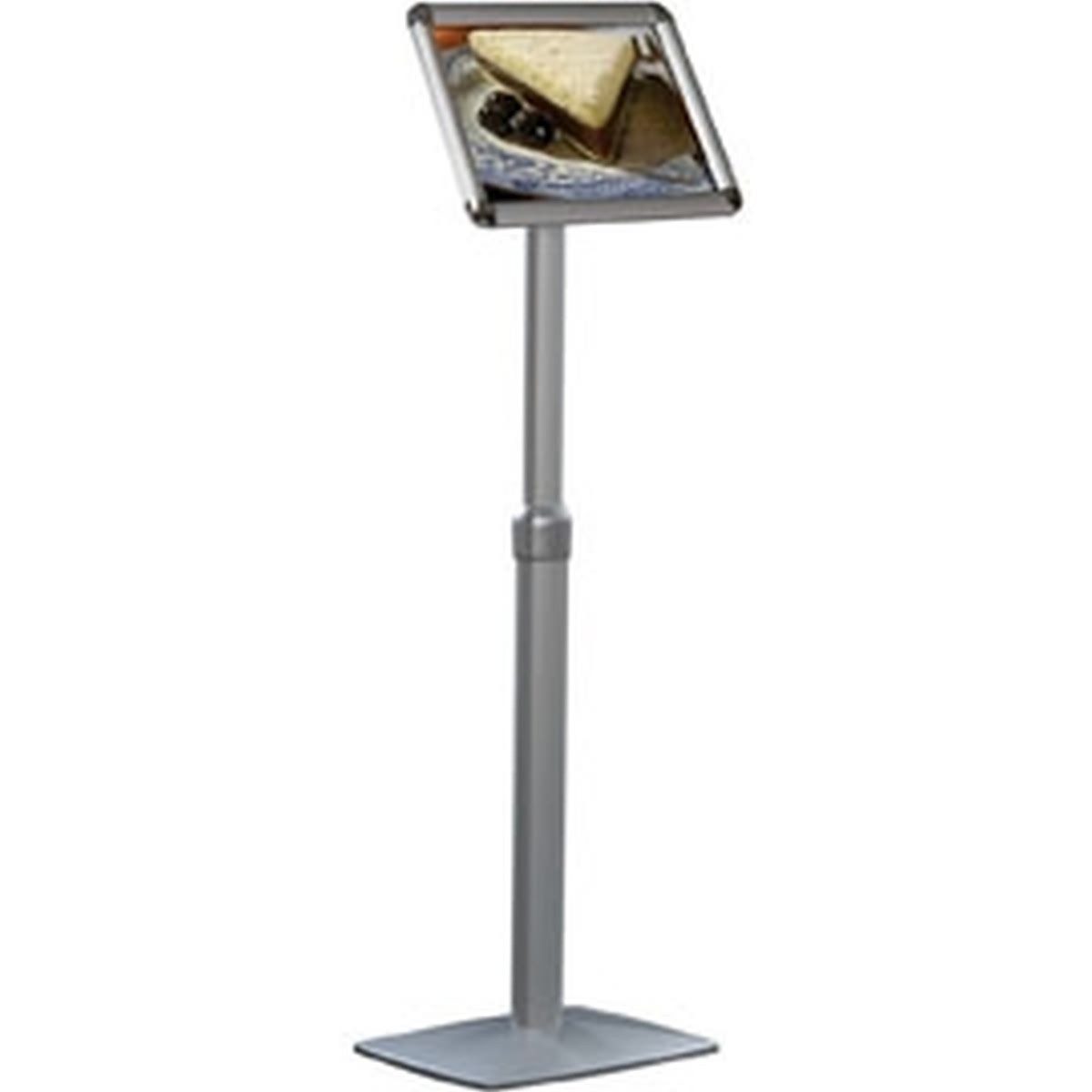 FRANKEN Stehsammler Infodisplay 28x91x28 cm transparent