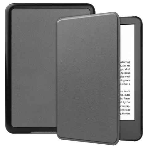 Lobwerk Tablet-Hülle Schutzhülle für Amazon Kindle 11. Generation 2022 6 Zoll, Wake & Sleep Funktion, Sturzdämpfung, Aufstellfunktion