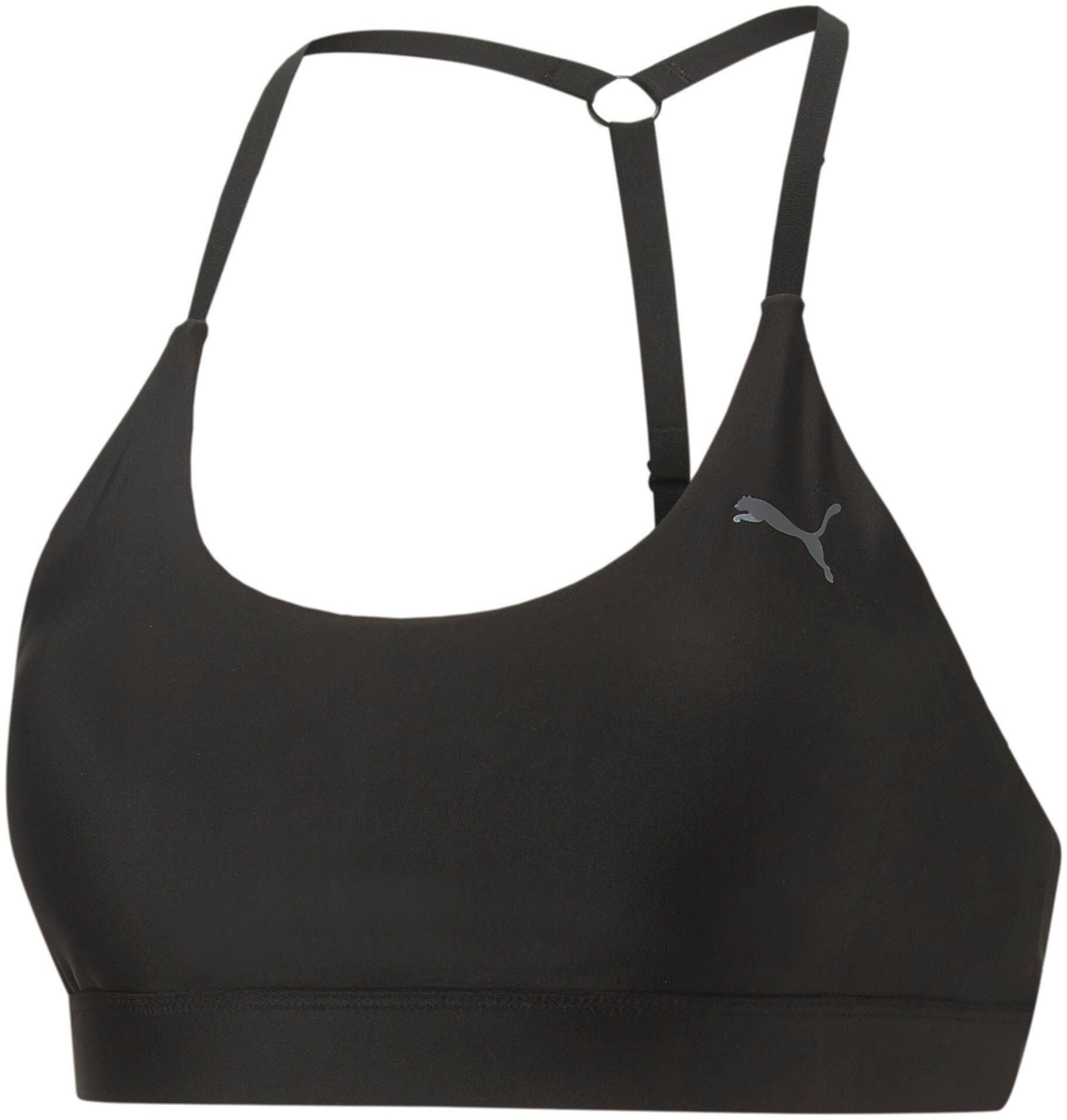 PUMA BRA STUDIO schwarz STRAPPY Sport-BH ULTRABARE